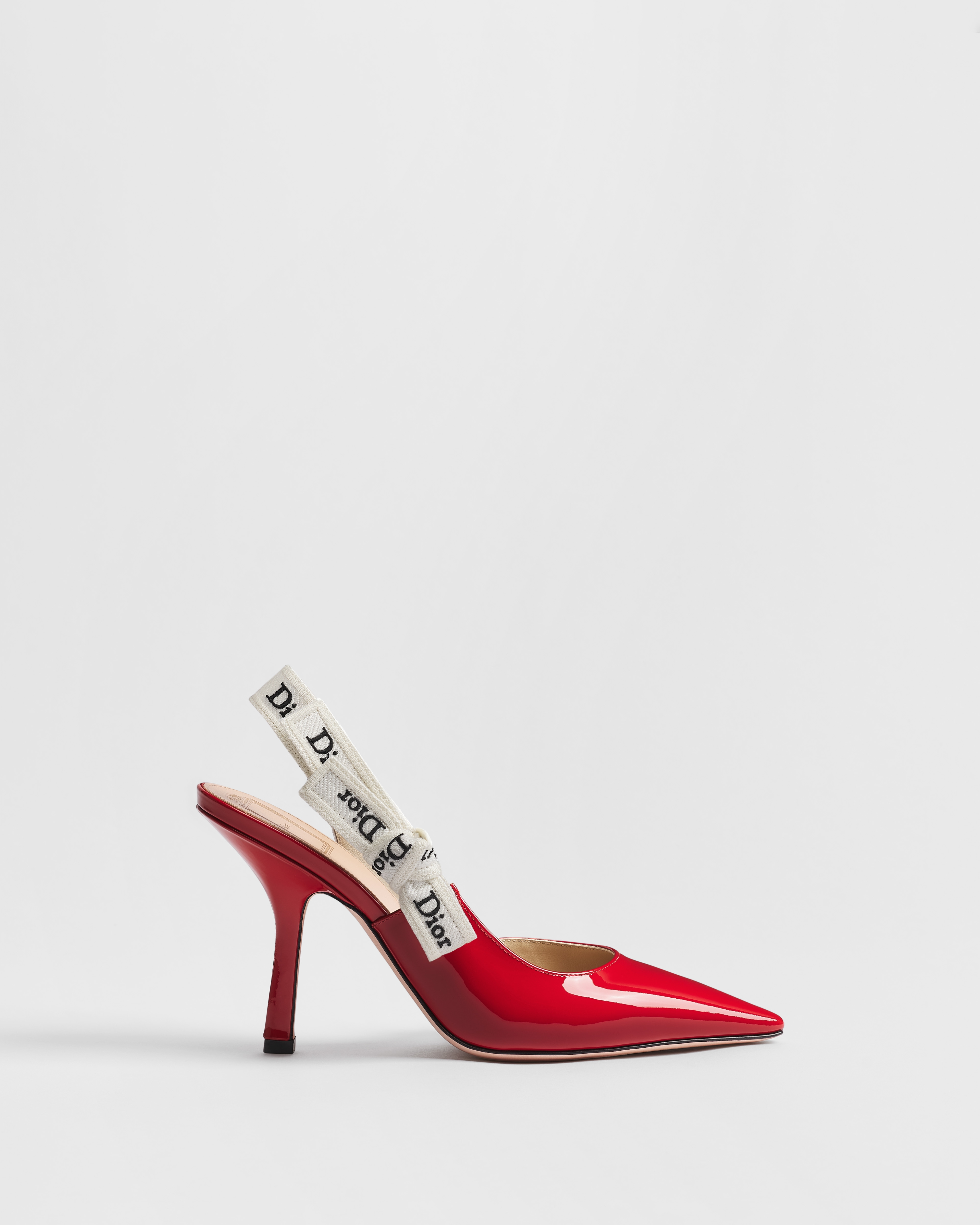 J'Adior Slingback Pump Red Patent Calfskin E02