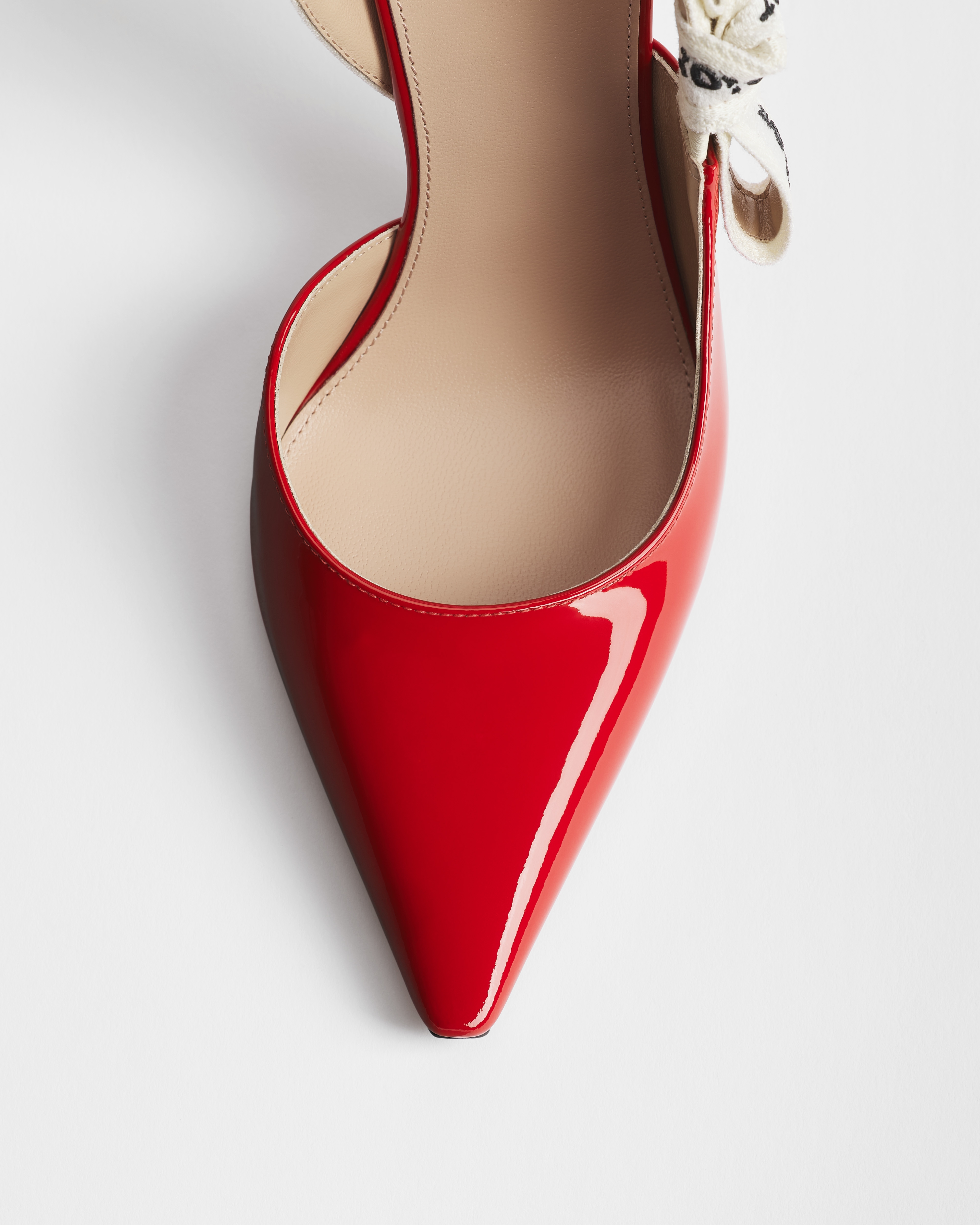 J'Adior Slingback Pump Red Patent Calfskin E09