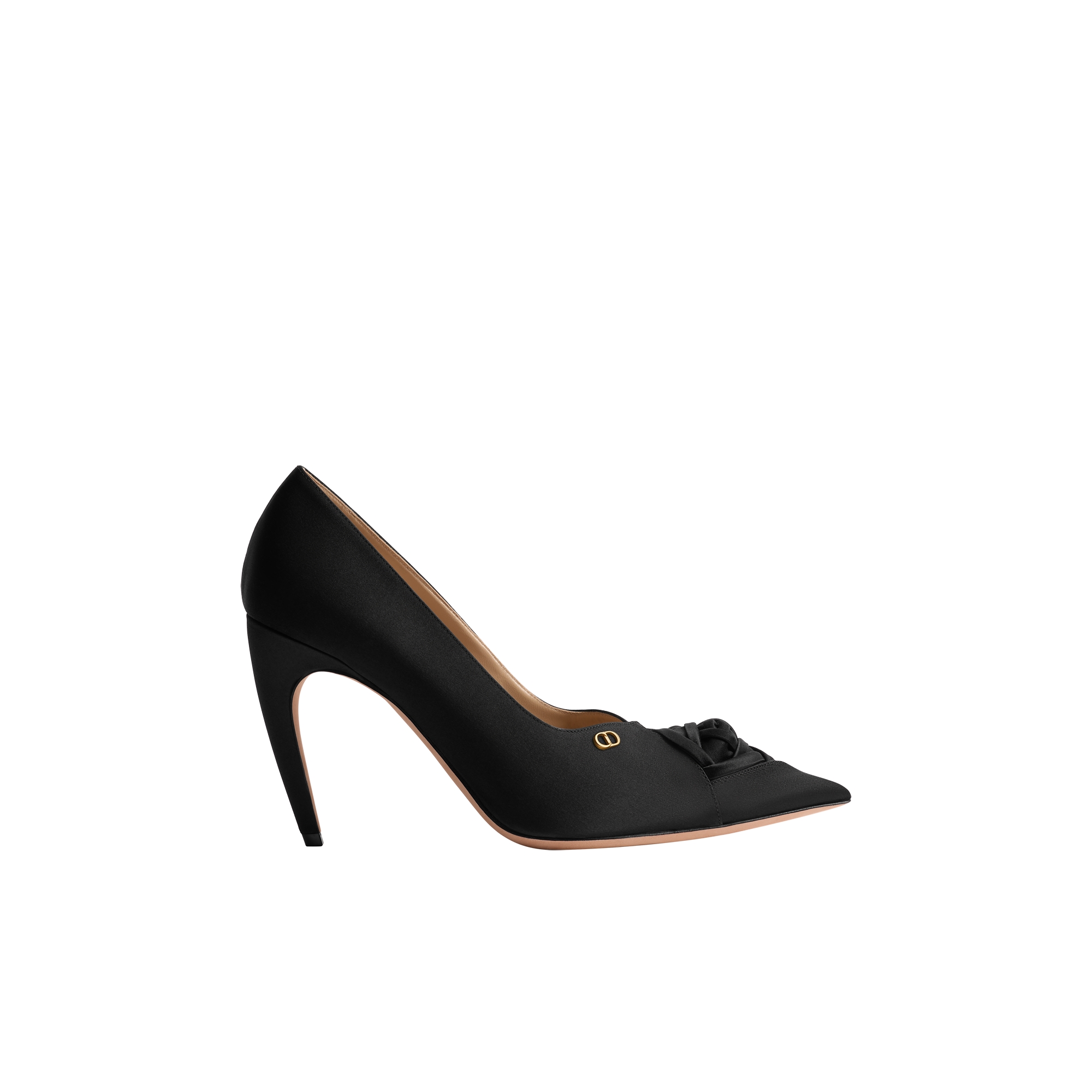 Dior Rose Pump Aspen Green Satin | DIOR US
