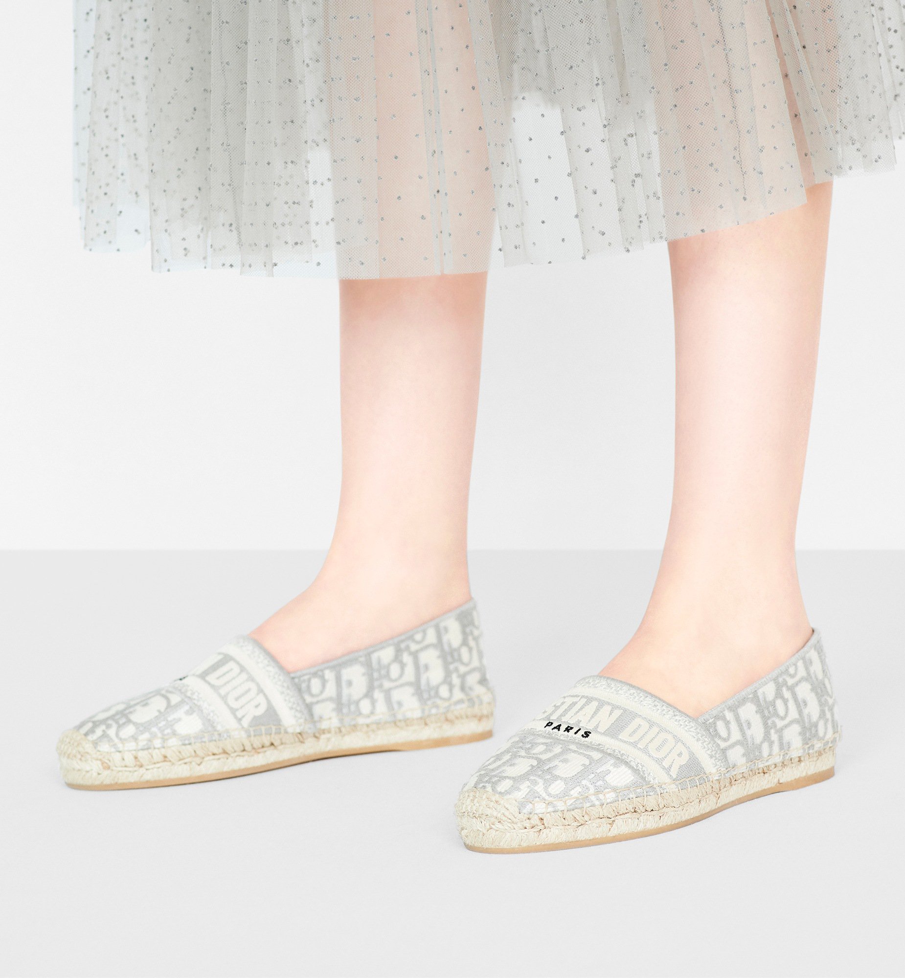 Dior Granville Espadrille Worn view cropped