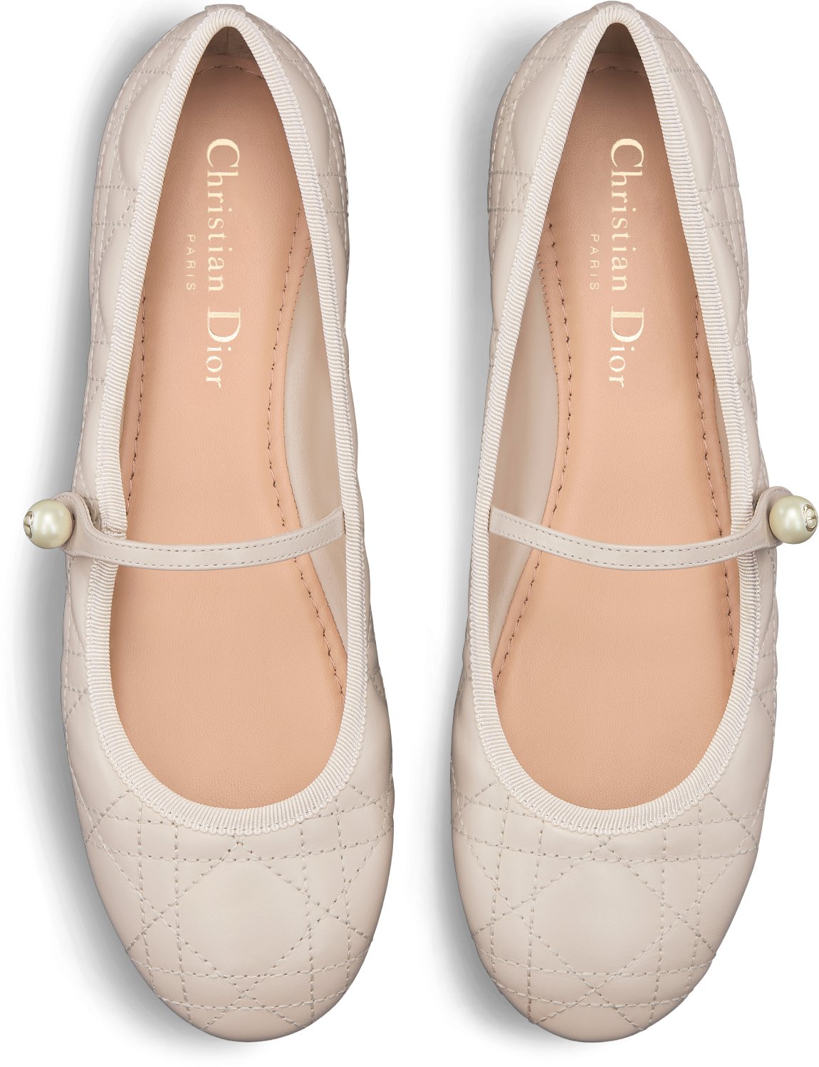 Dior Ballet Flat Top shot view