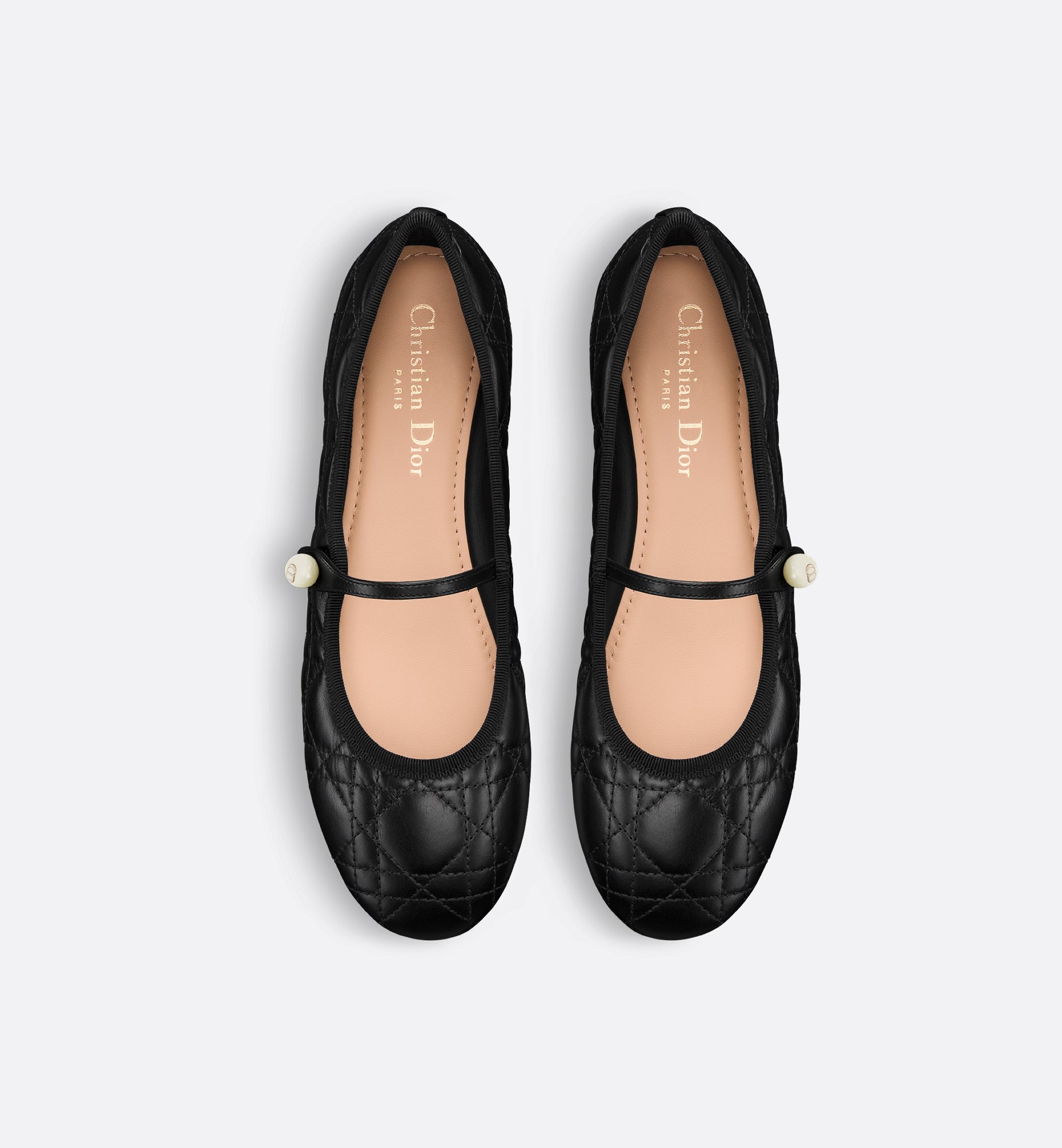 DIOR バレエフラット カナージュキルティングカーフスキン 36.5 やわ DIOR バレエフラット カナージュキルティングカーフスキン 36.5 やわ