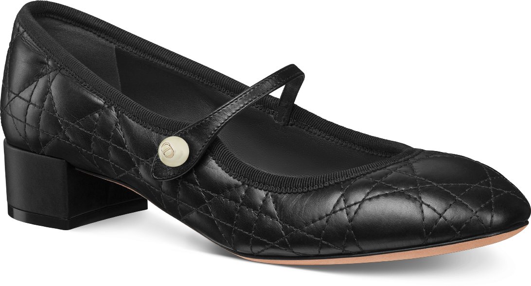 Dior Ballet Pump Black Quilted Cannage Calfskin DIOR