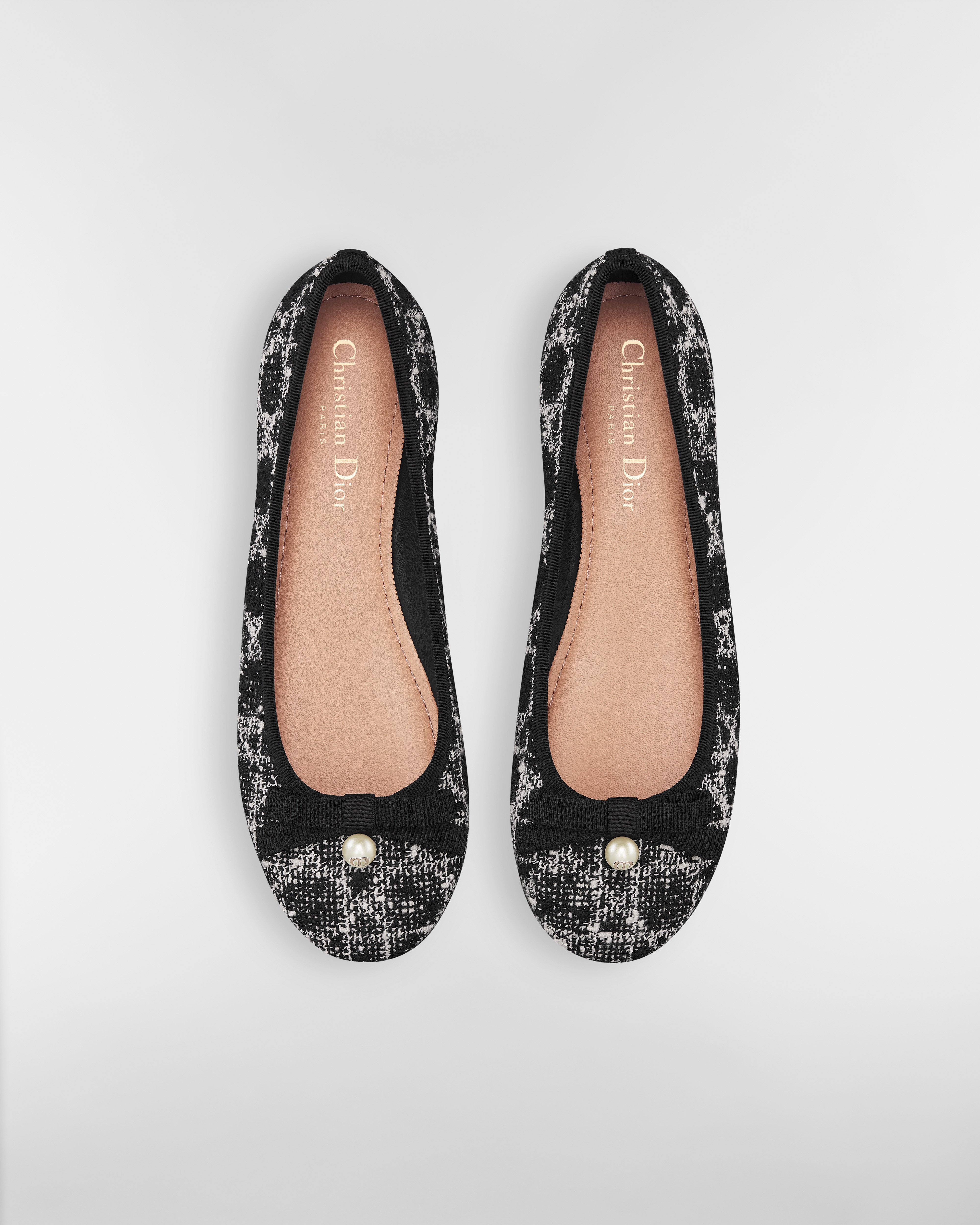 Dior バレリーナ マイクロカナージュ ツイード E06