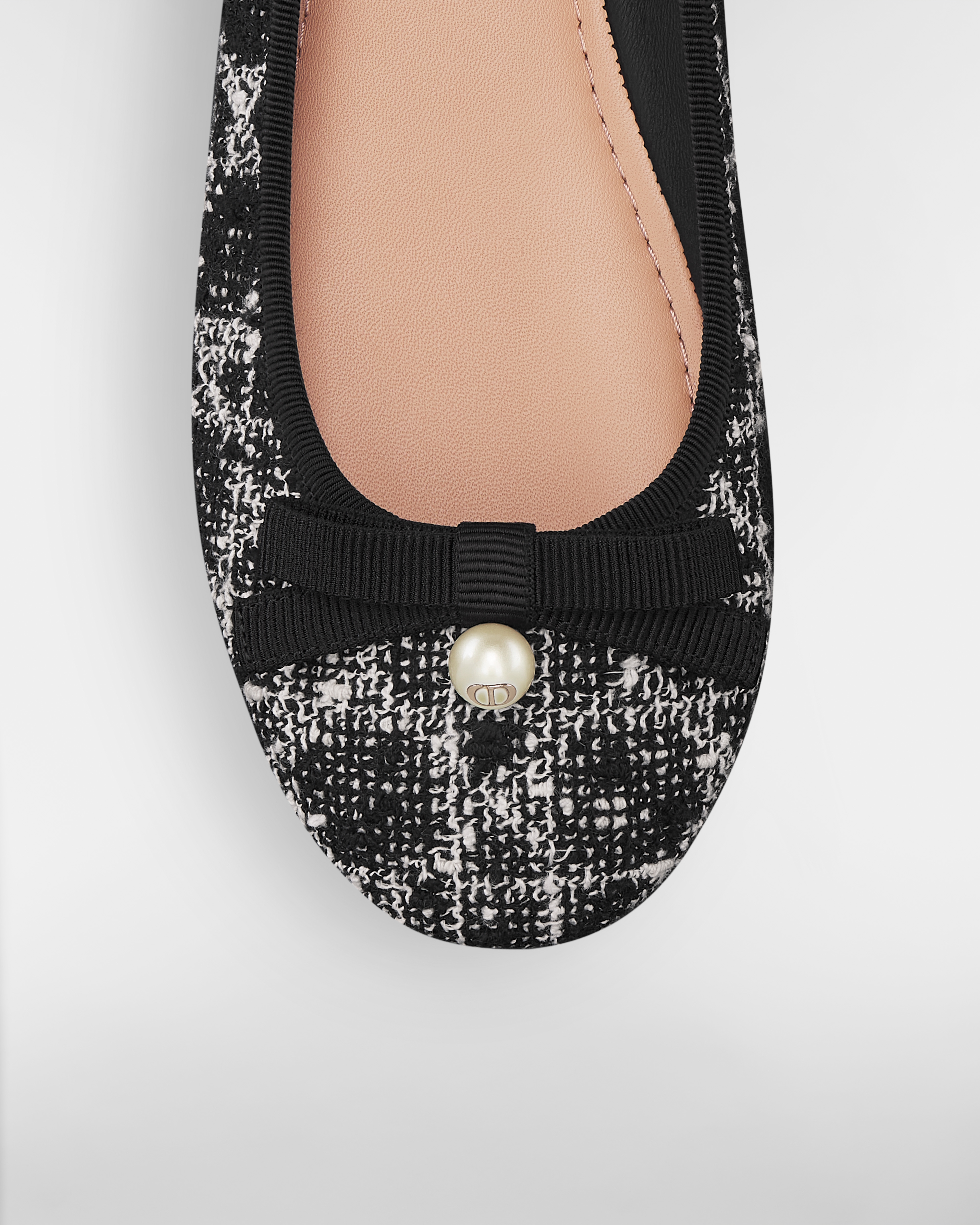 Dior バレリーナ マイクロカナージュ ツイード E09