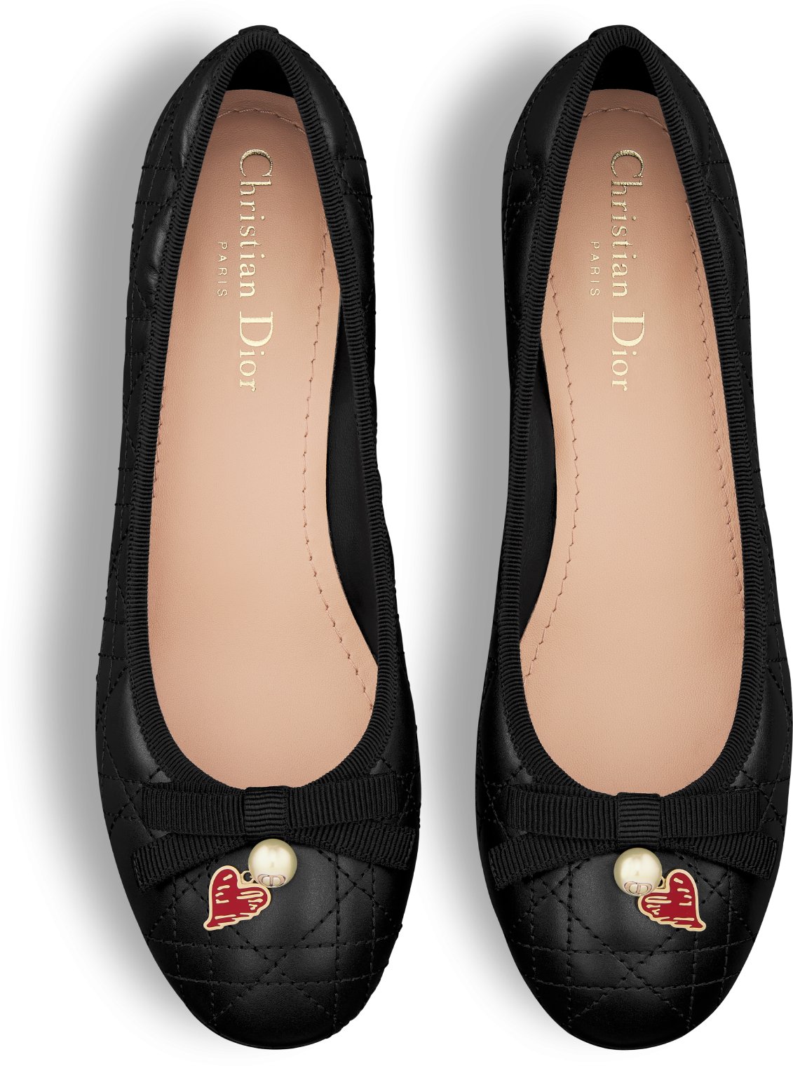Dioramour Dior Ballet Pump Black Quilted Cannage Calfskin DIOR