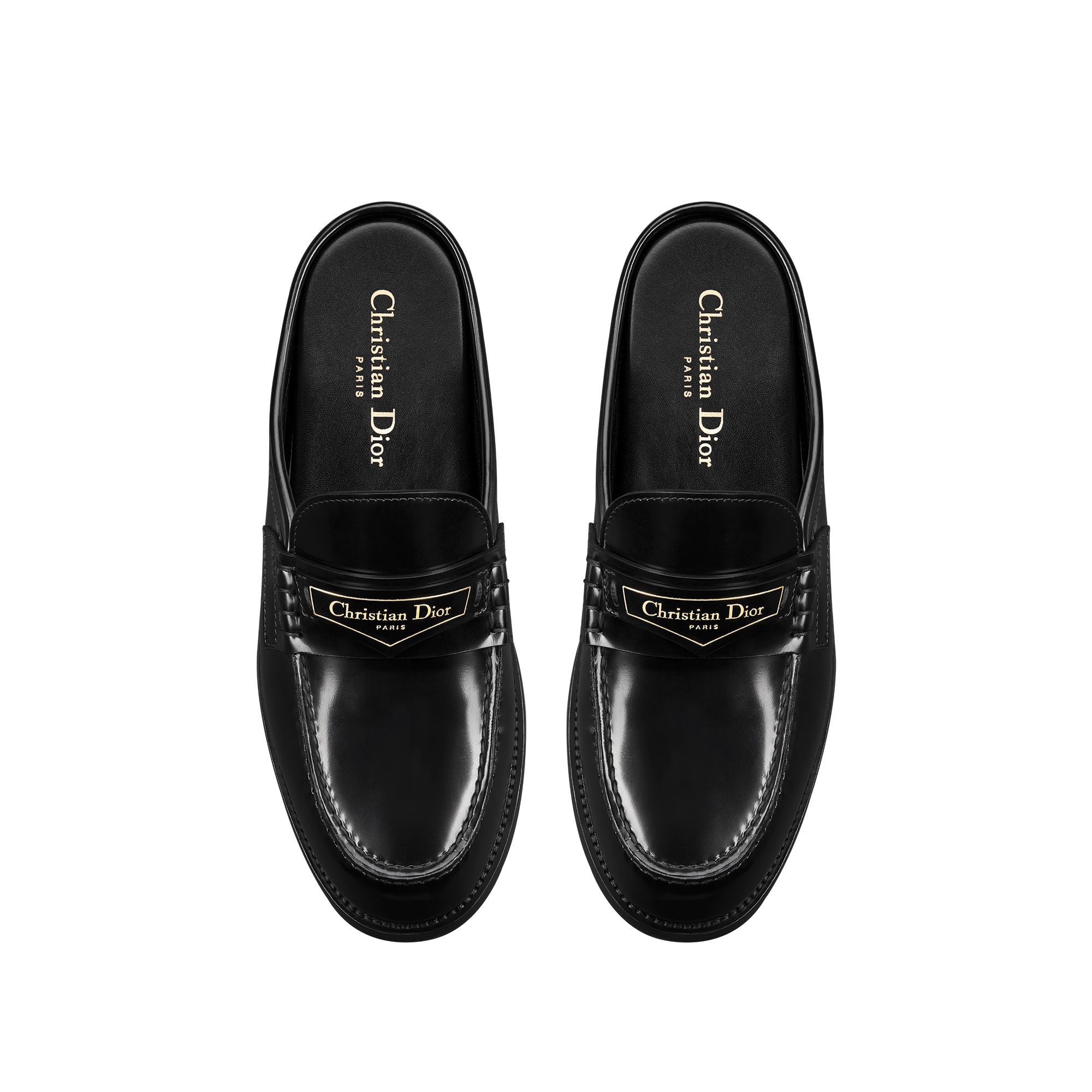 Dior Boy Mule Black Brushed Calfskin E06