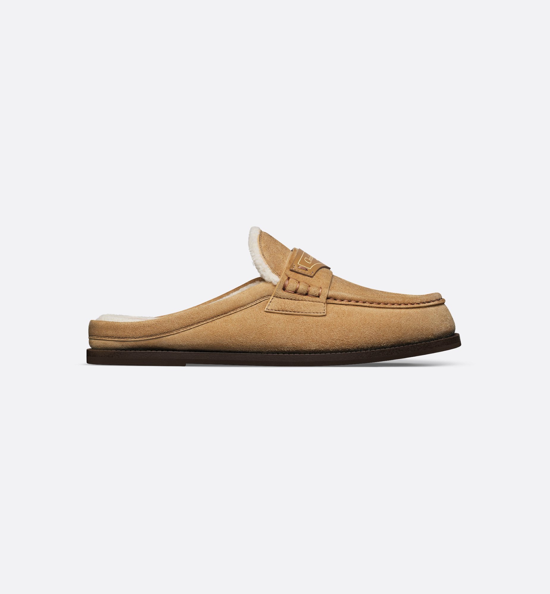 Dior Boy Mule Beige Suede Goatskin | DIOR Dior Boy Mule Beige Suede Goatskin | DIOR