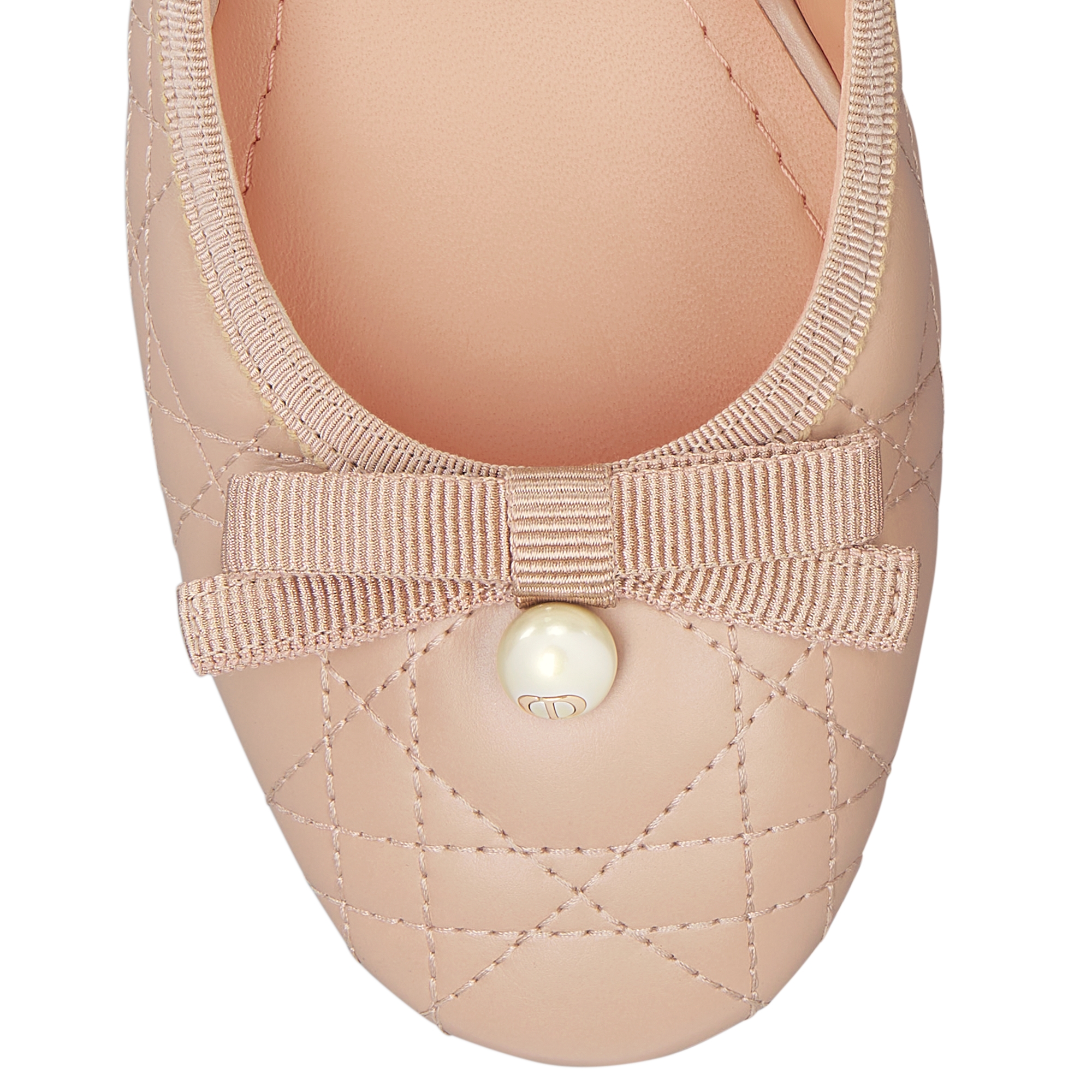 Dior Ballet Slingback Pump Nude Quilted Cannage Calfskin E09