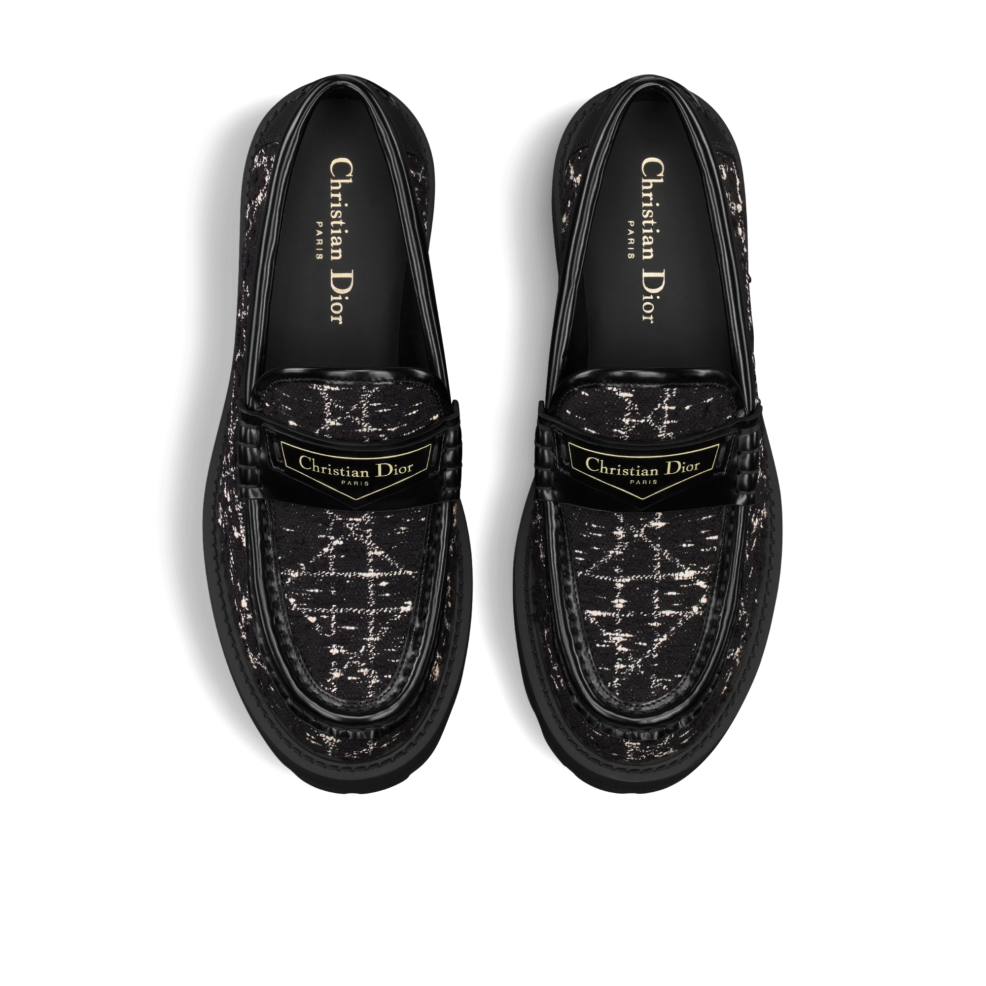 Dior boy プラットフォームローファー