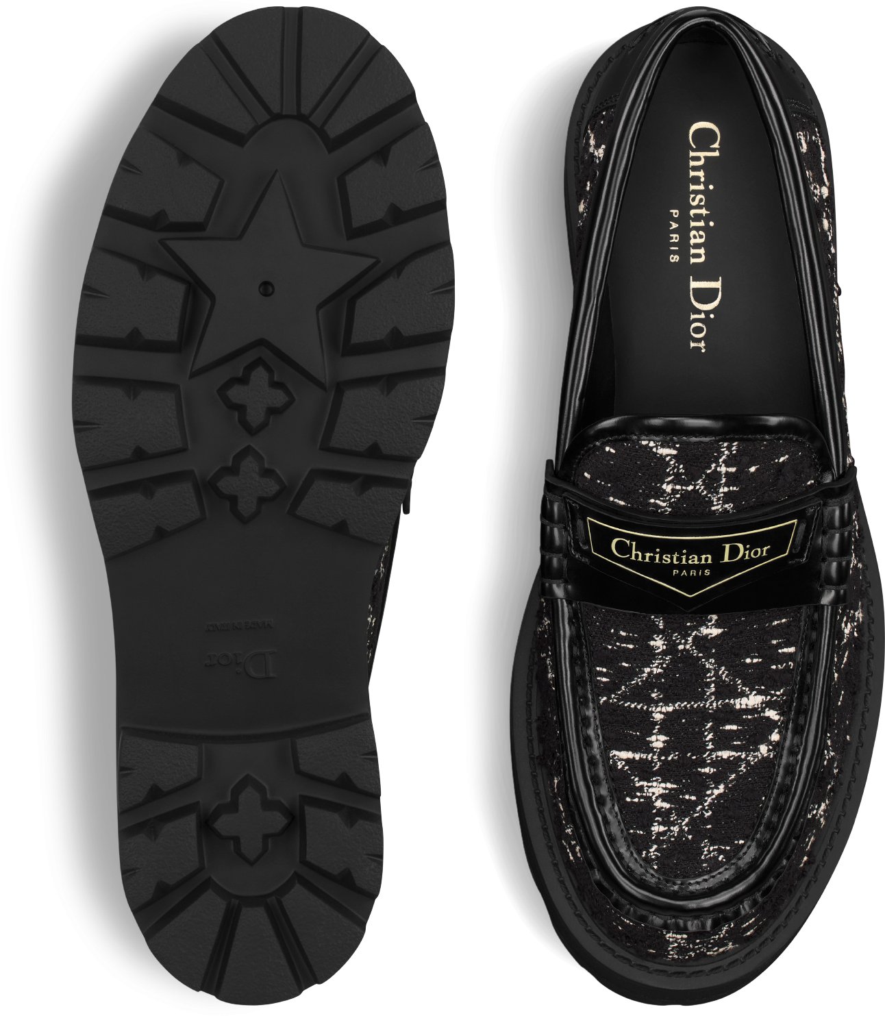 Dior Boy Platform Loafer Unfolded view