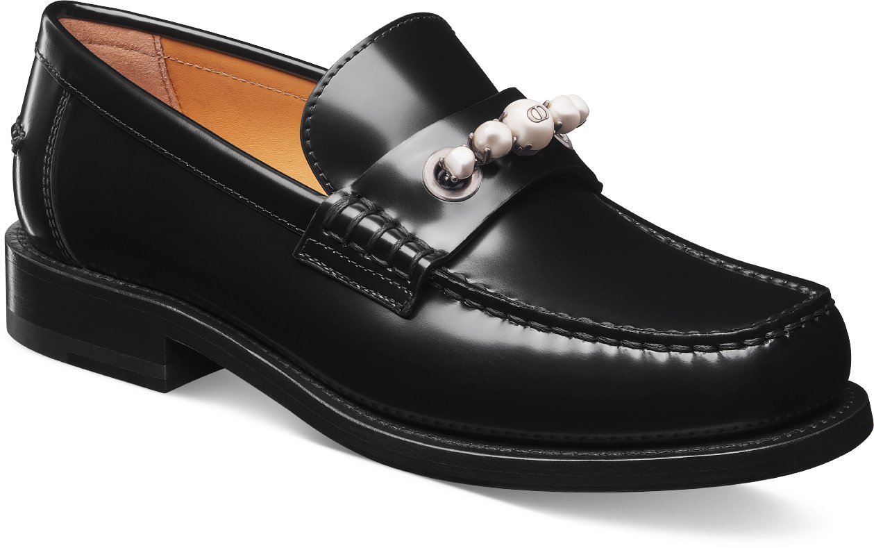 Mocassin Dior Paris Vue de 3/4 zoomée Vue de 3/4 zoomée