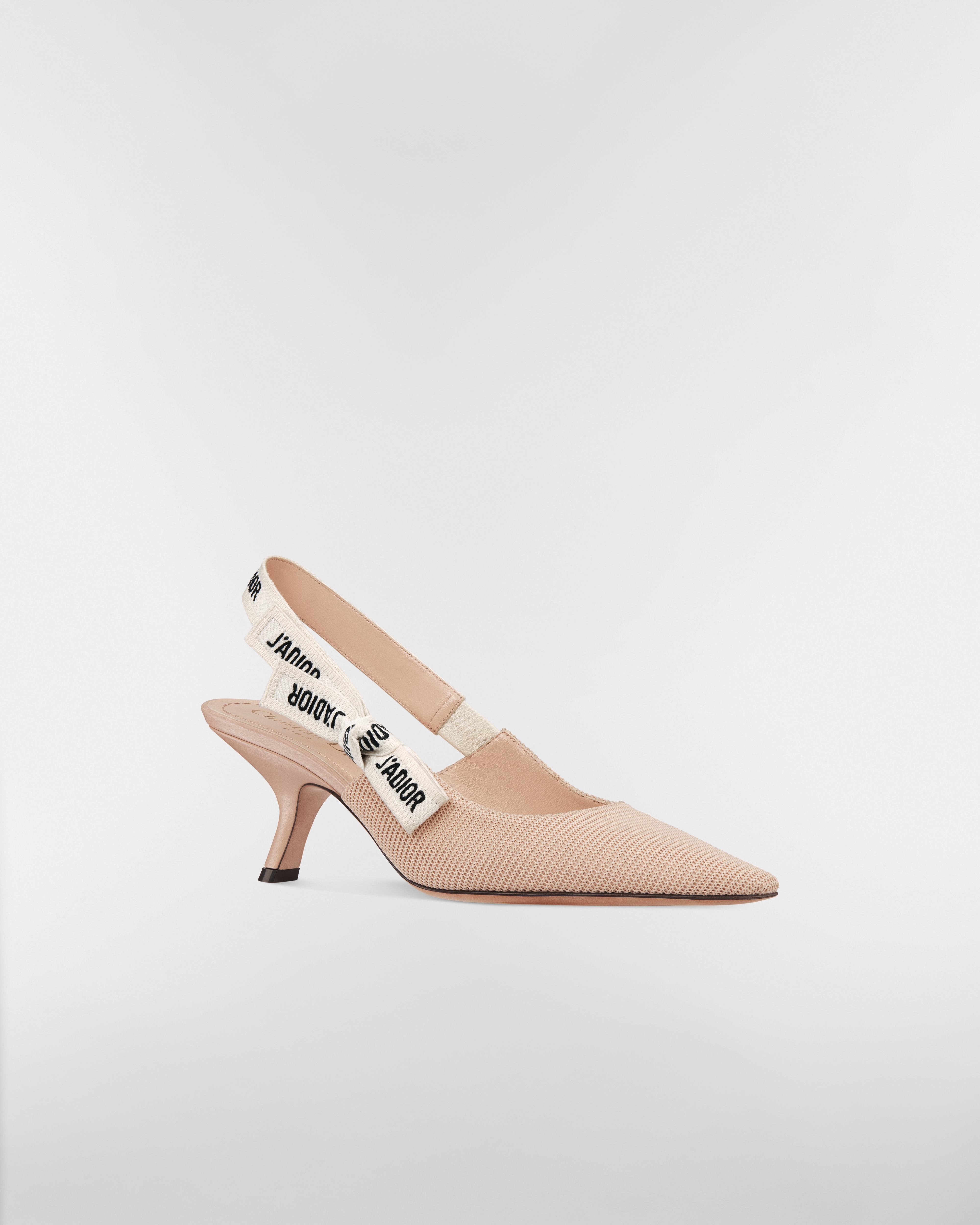 J'Adior Slingback Pump Nude Technical Fabric E03