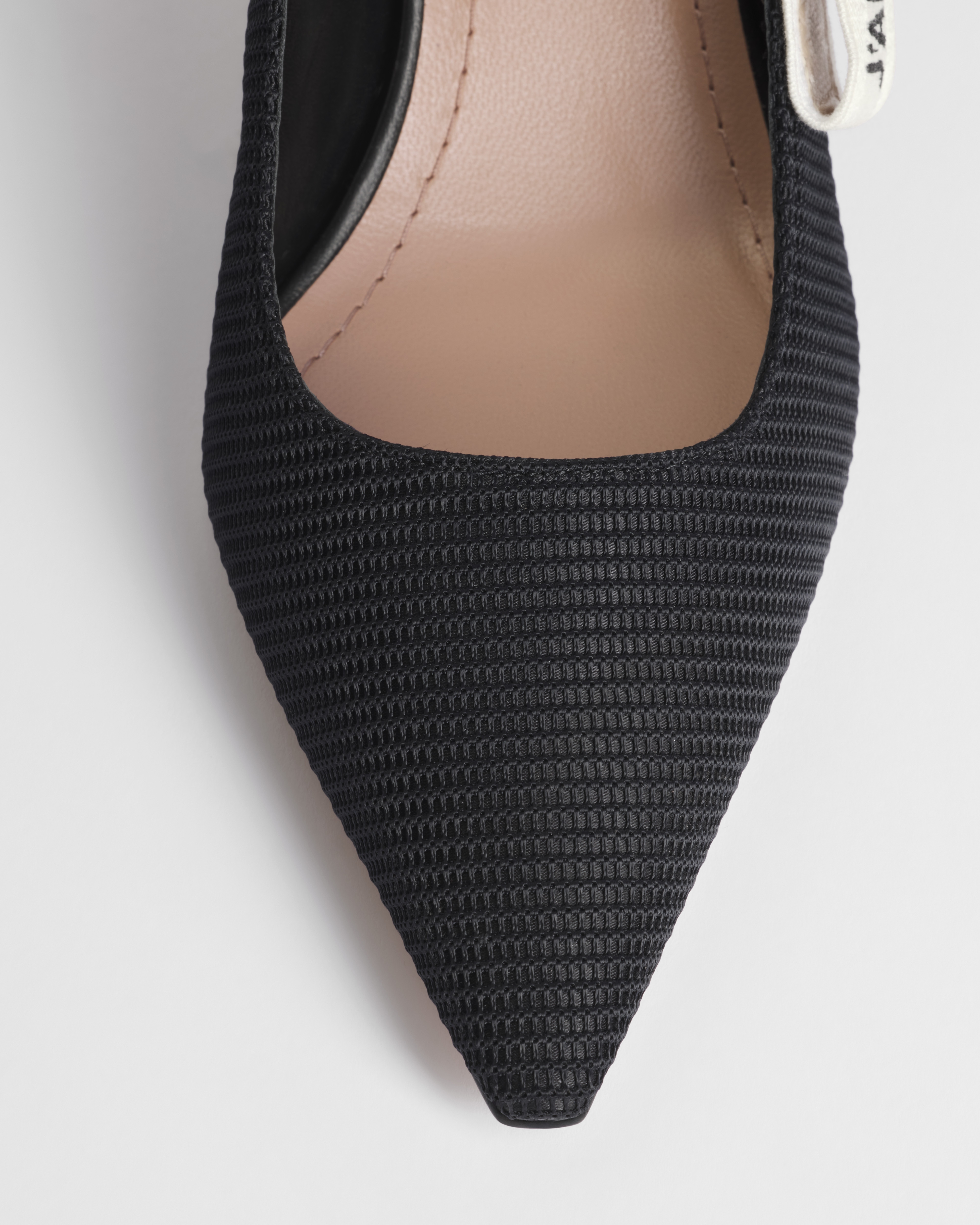 J'Adior Slingback Pump Black Technical Fabric E10