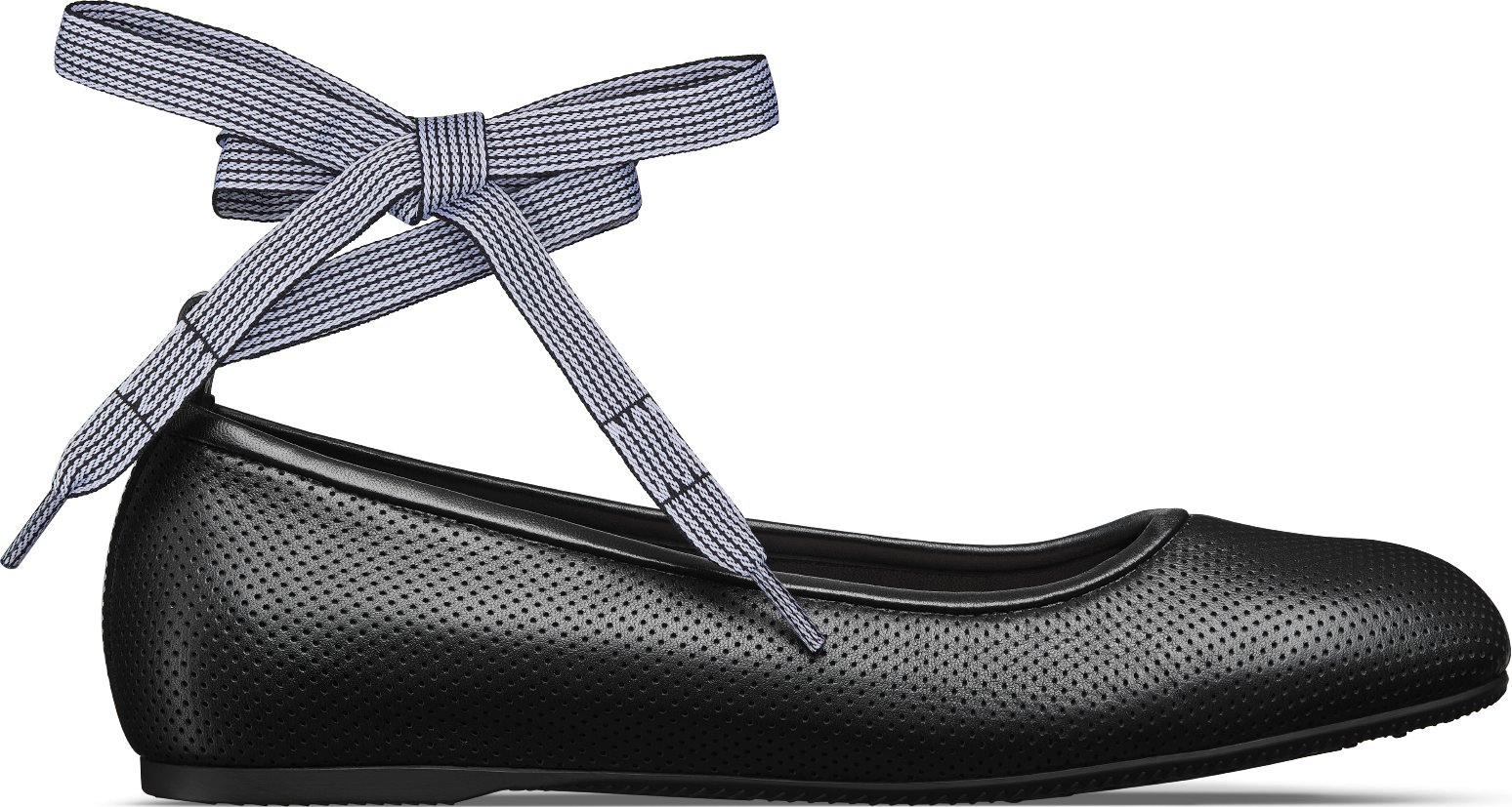 D-Journey Lace-Up Ballet Flat aria_woman_viewcode_e01