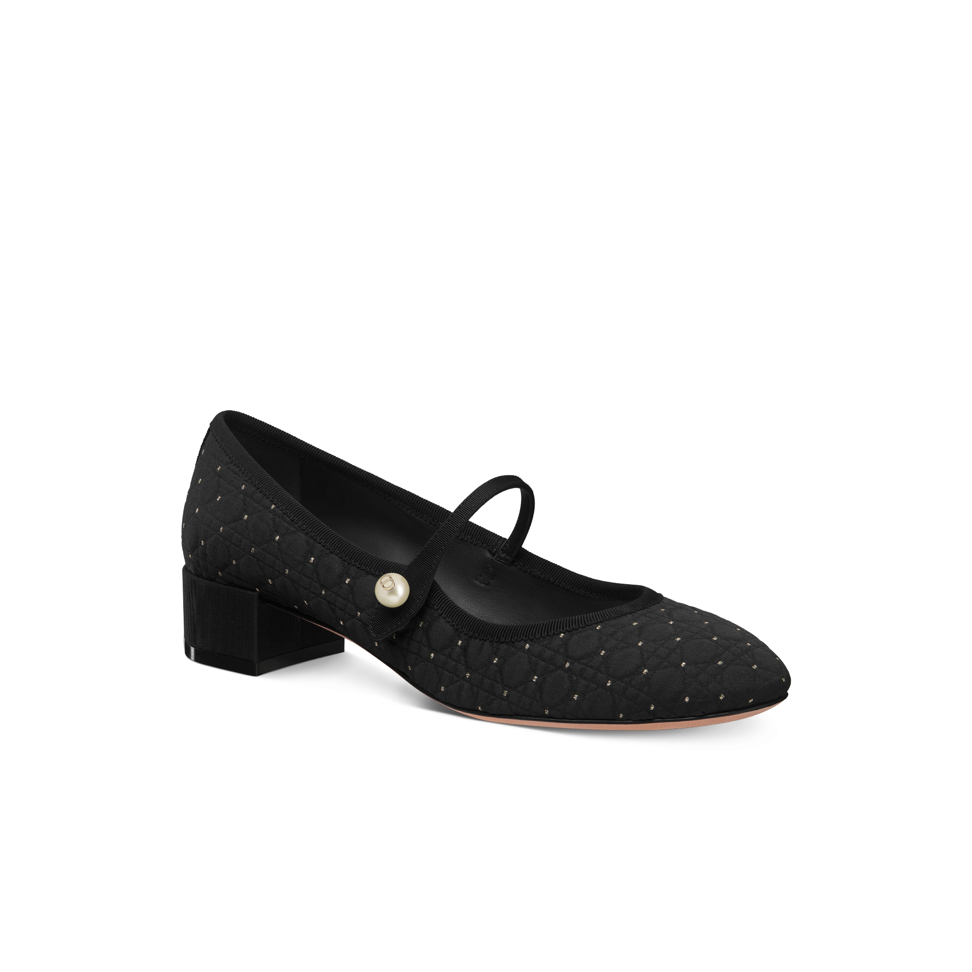 良品 Dior ディオール メリージェーン ドット パンプス バレエ ドレス