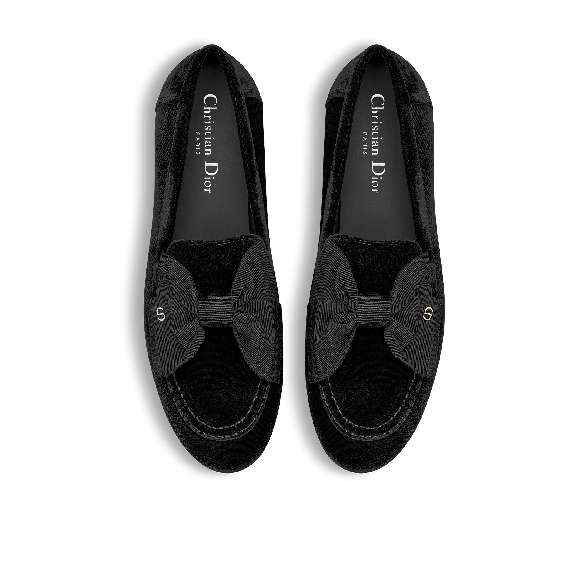Diorissimo Loafer Black Velvet and Grosgrain E06