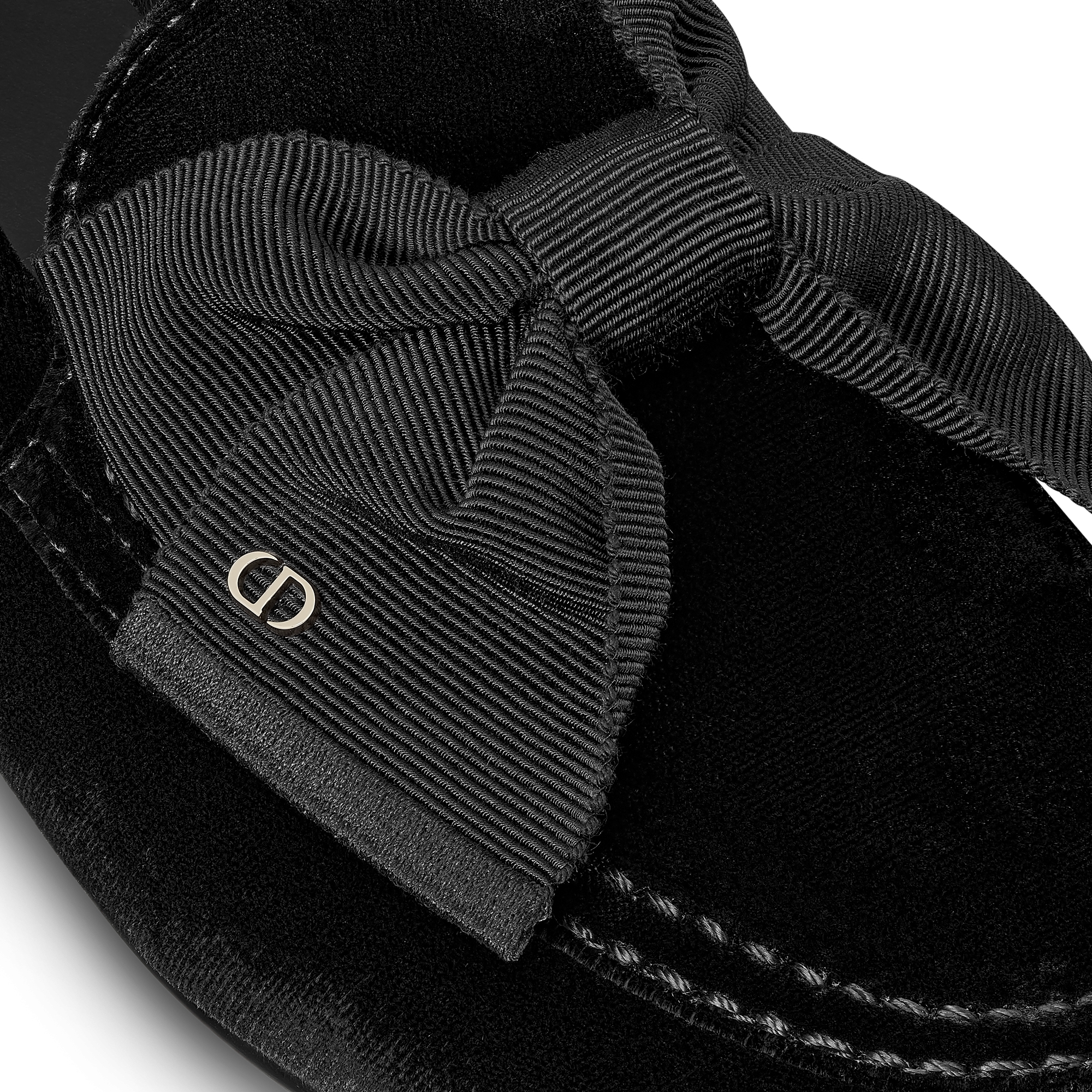 Diorissimo Loafer Black Velvet and Grosgrain E09