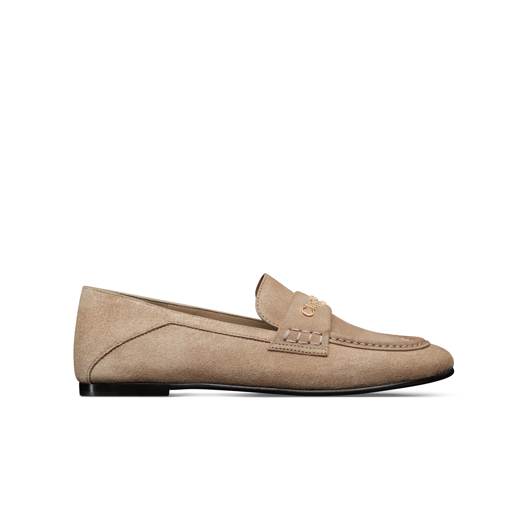 Dior Boy Loafer Rope Beige Suede Calfskin E02