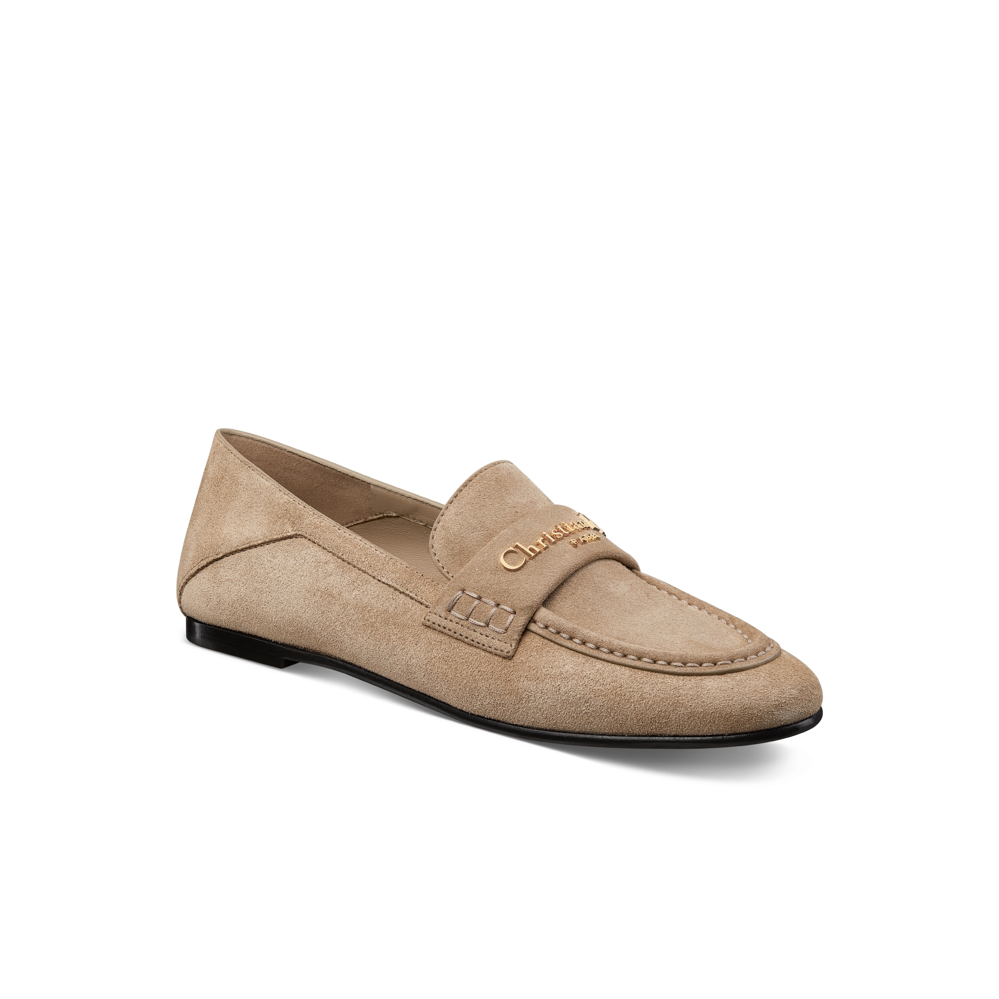 Dior Boy Loafer Kalbsveloursleder in Seilfarbe E03