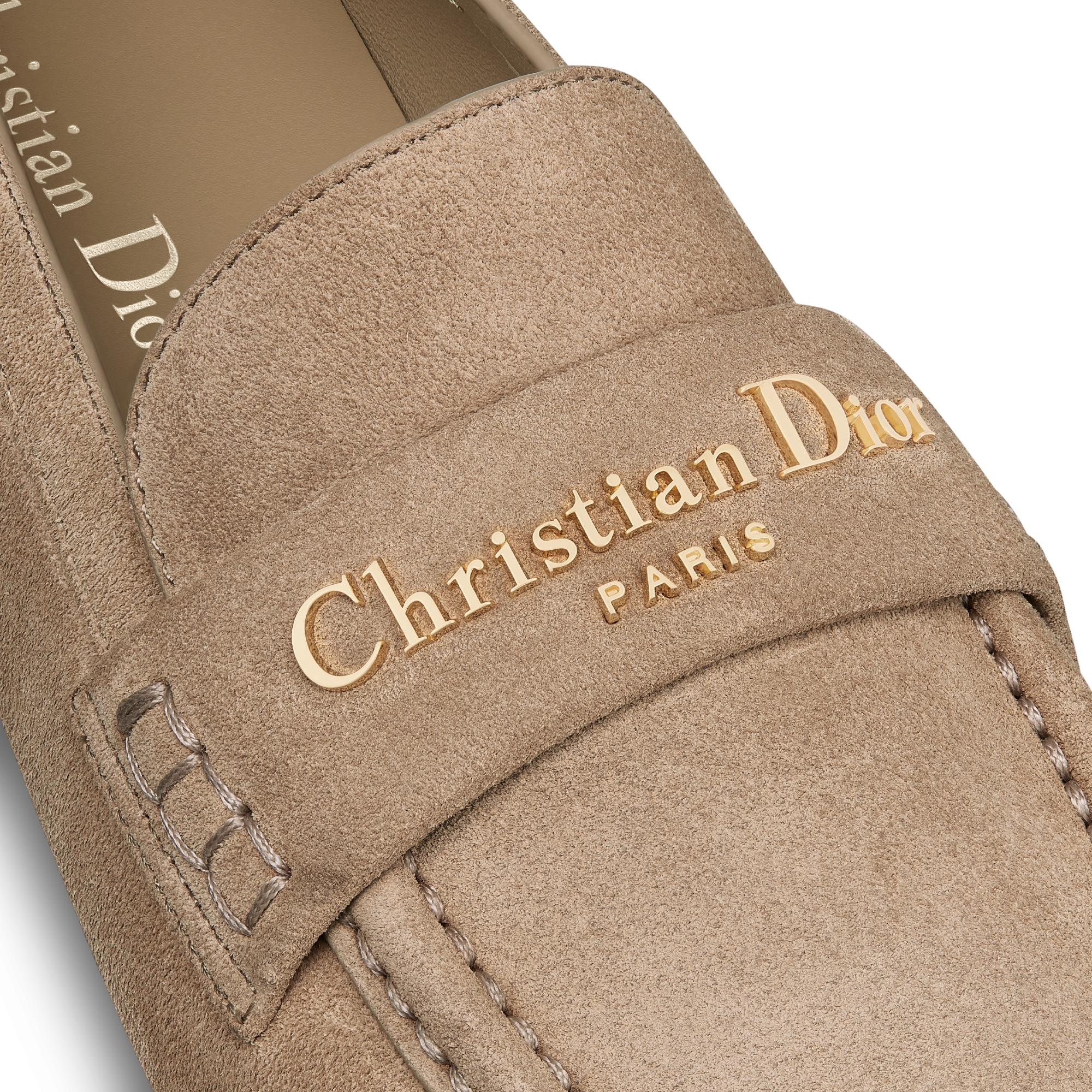 Dior Boy Loafer Kalbsveloursleder in Seilfarbe E09