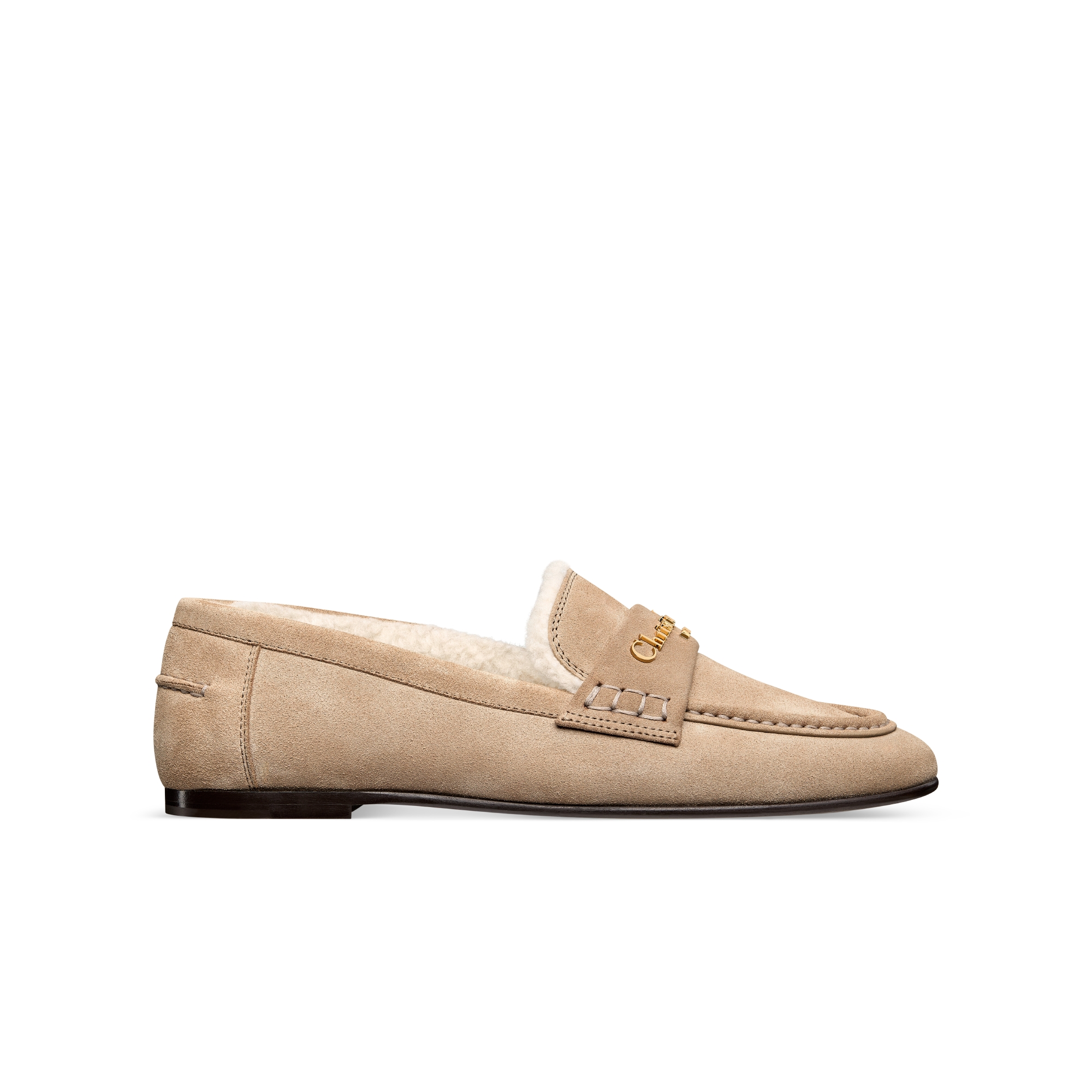 DiorAlps Dior Boy Loafer Rope Beige Suede Calfskin E02
