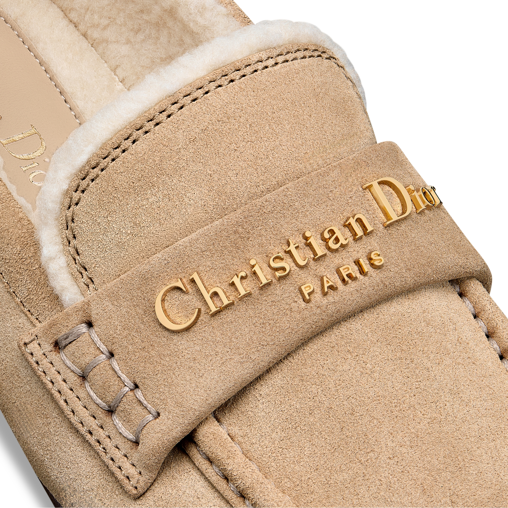 DiorAlps Dior Boy Loafer Rope Beige Suede Calfskin E09