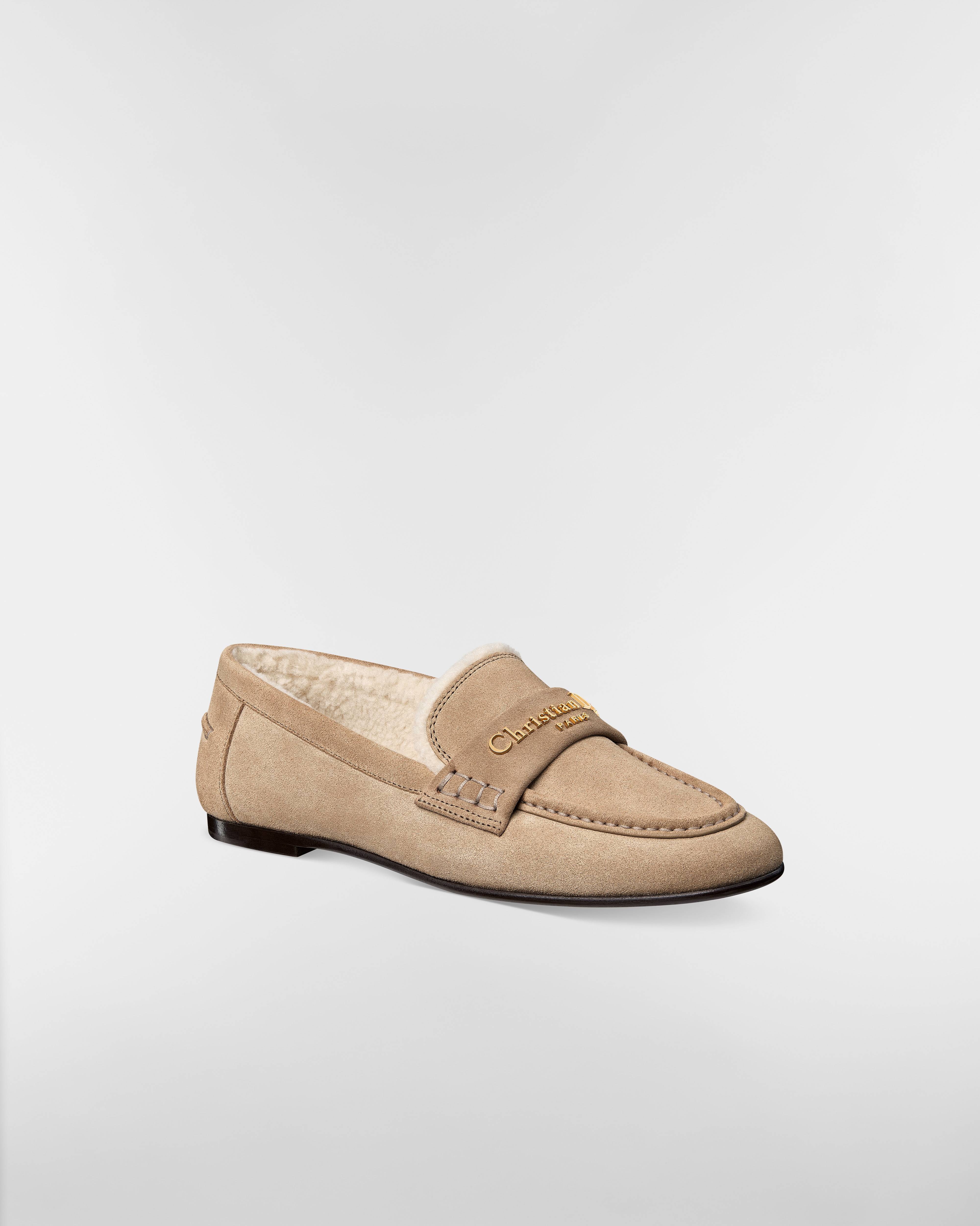 DiorAlps Dior Boy Loafer Rope Beige Suede Calfskin E03