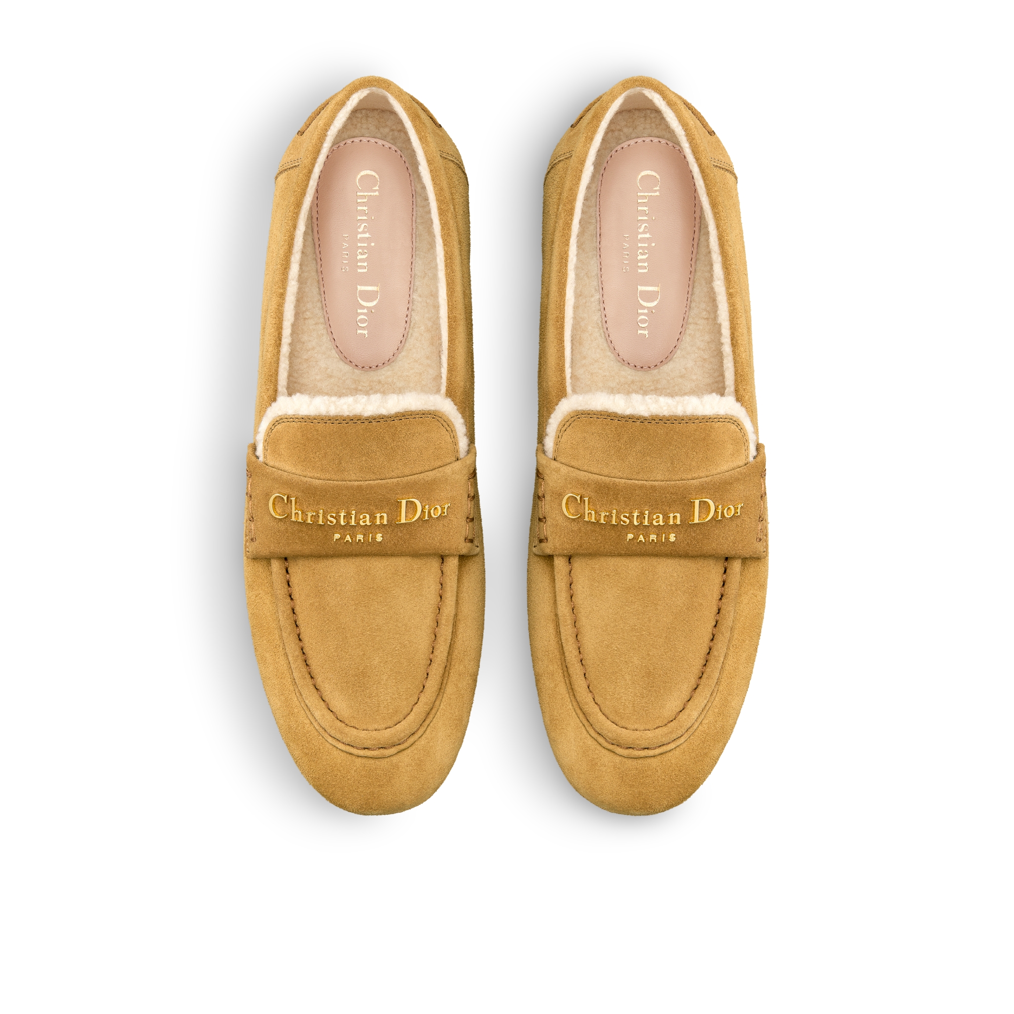 DiorAlps Dior Boy ローファー スエードカーフスキン E06