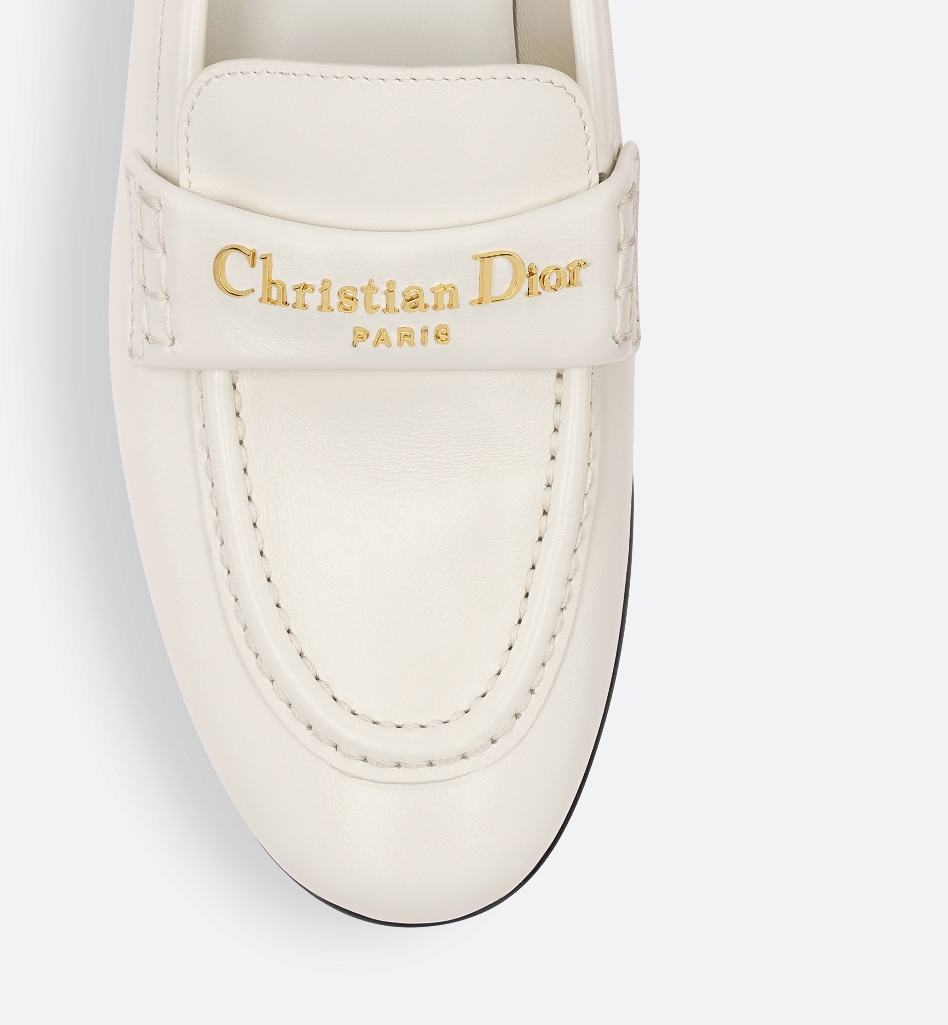 Dior Boy Loafer White Supple Calfskin | DIOR Dior Boy Loafer White Supple Calfskin | DIOR