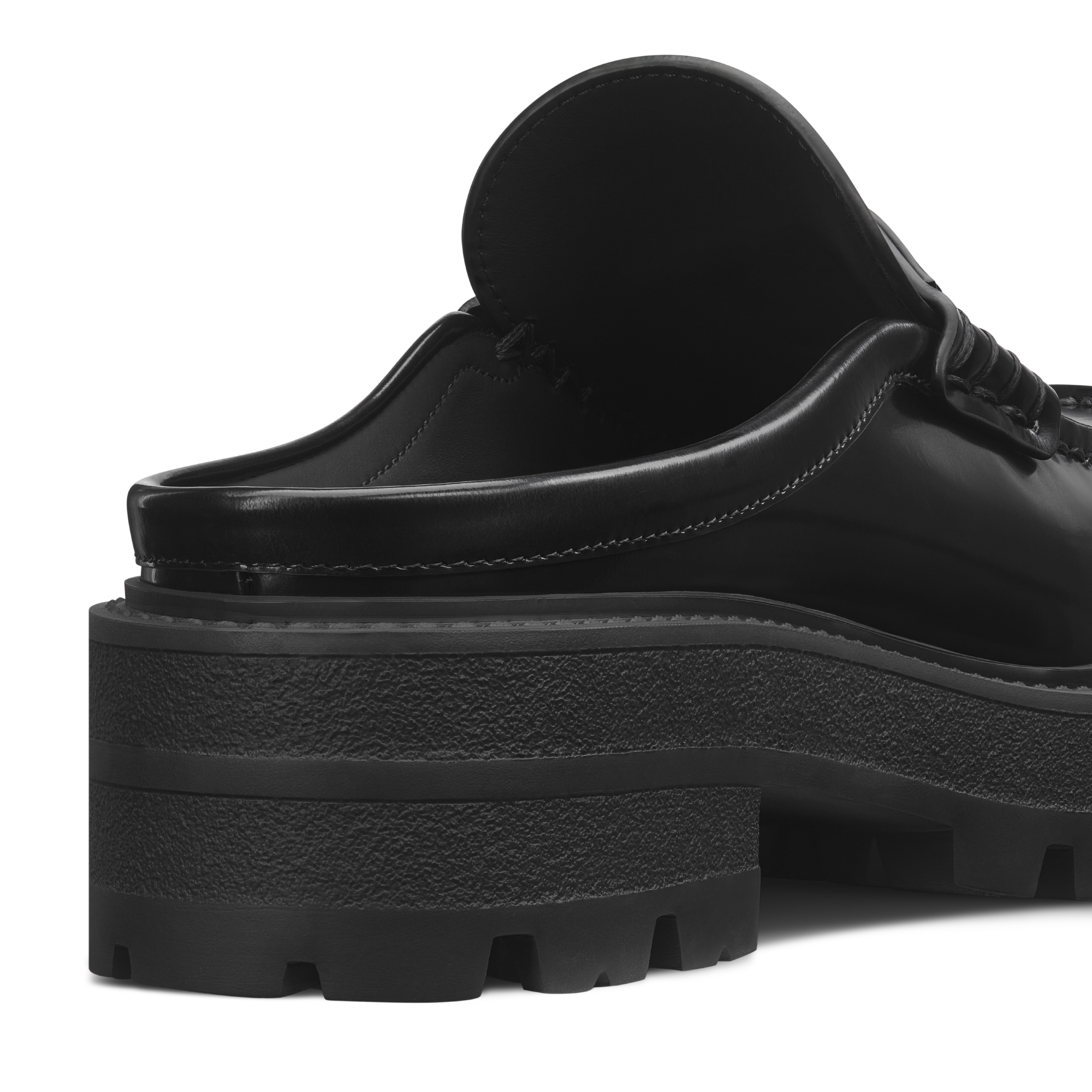 Dior Boy-muiltje Zwart geborsteld kalfsleer E09