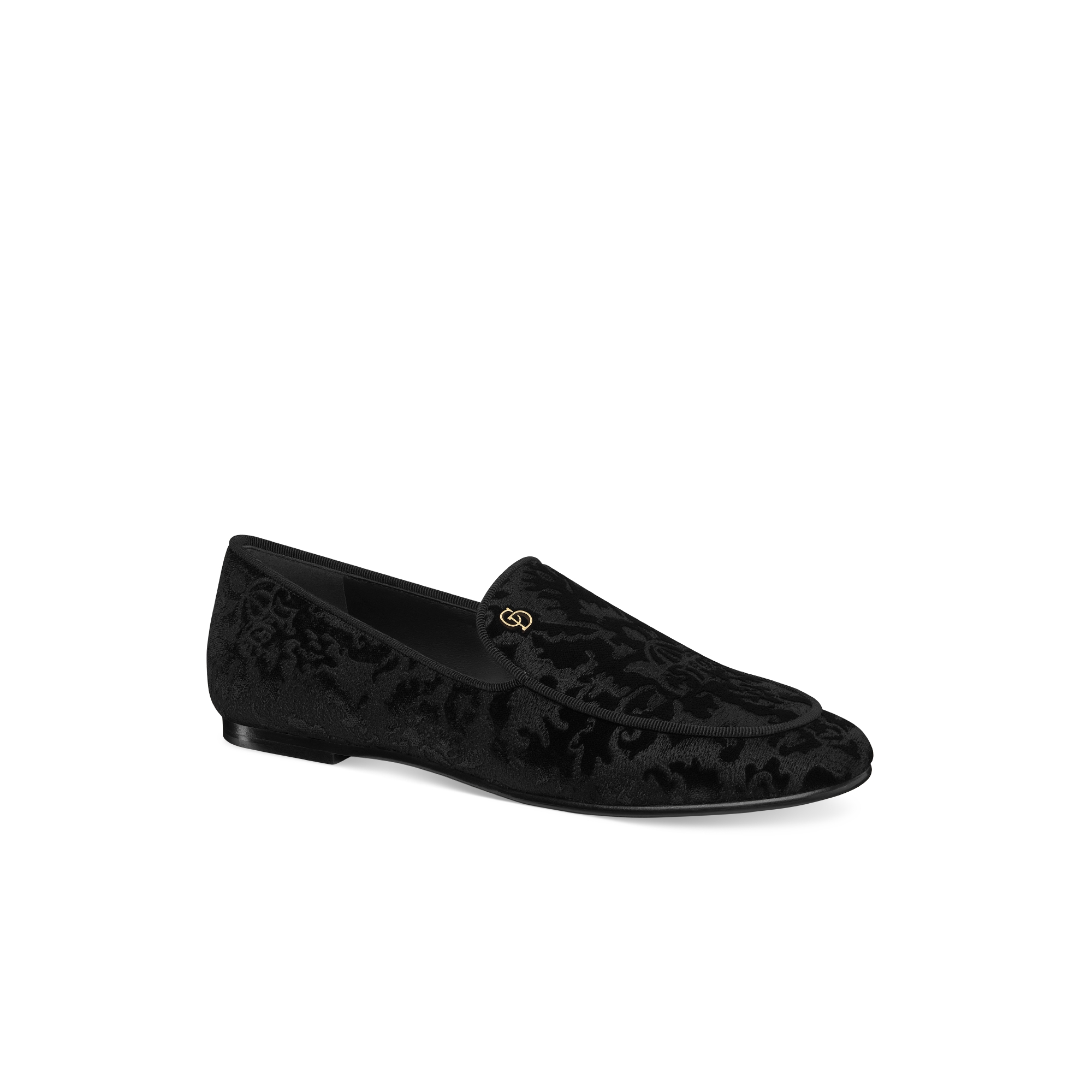 Dior ブラック ローファー 43 Dior Odéon Loafer Black Grained Calfskin | DIOR
