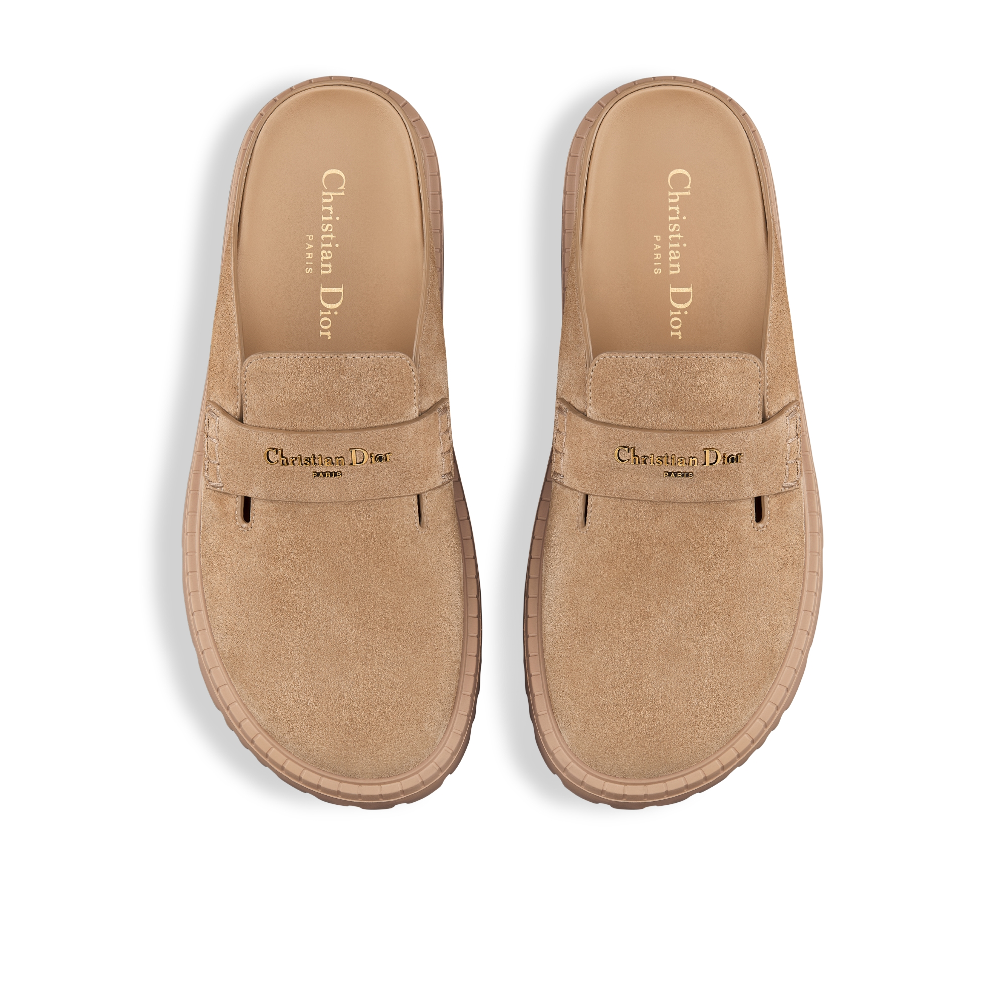 Dior Boy-muiltje Touwkleurig kalfssuède E06