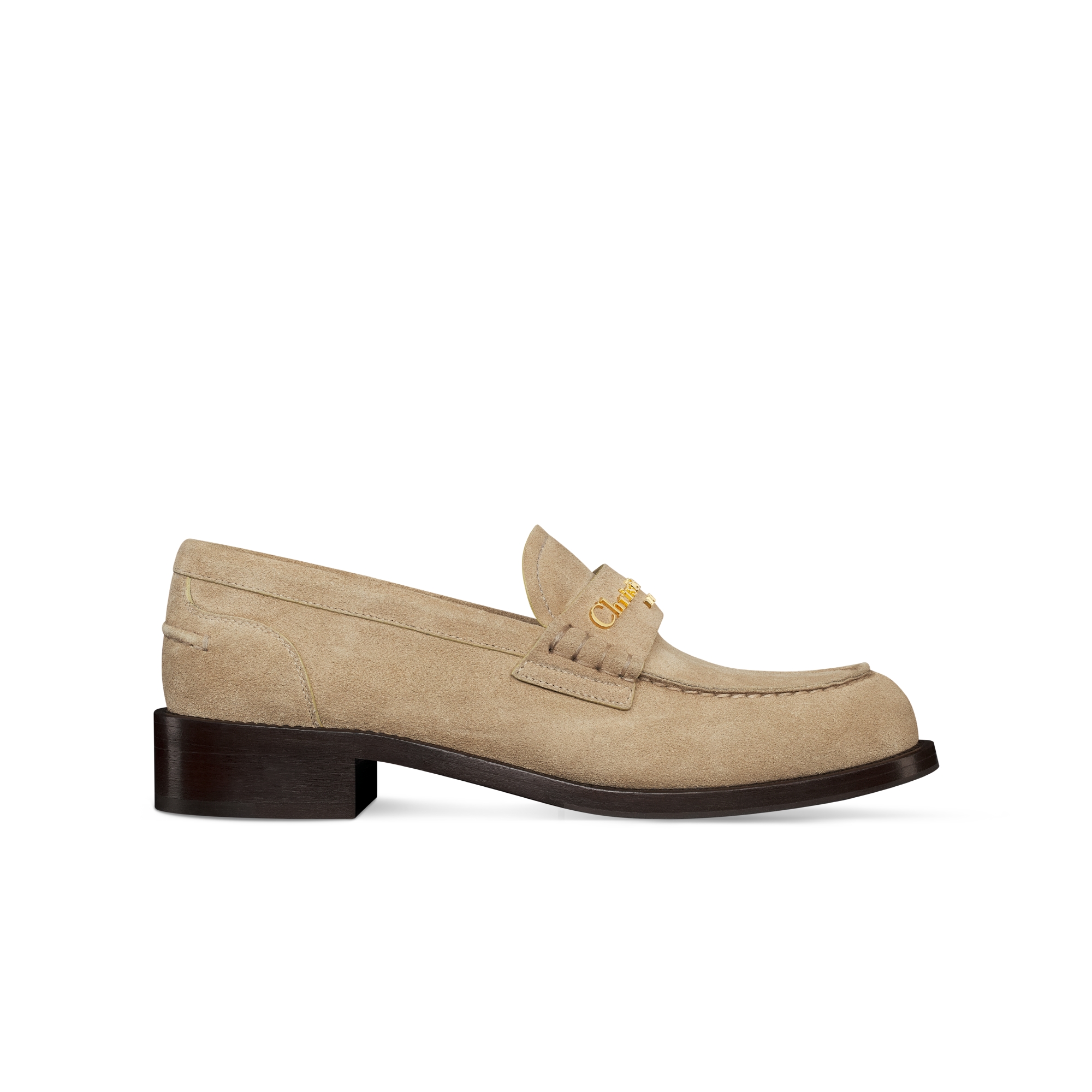 Dior Boy Loafer Rope Beige Suede Calfskin E02