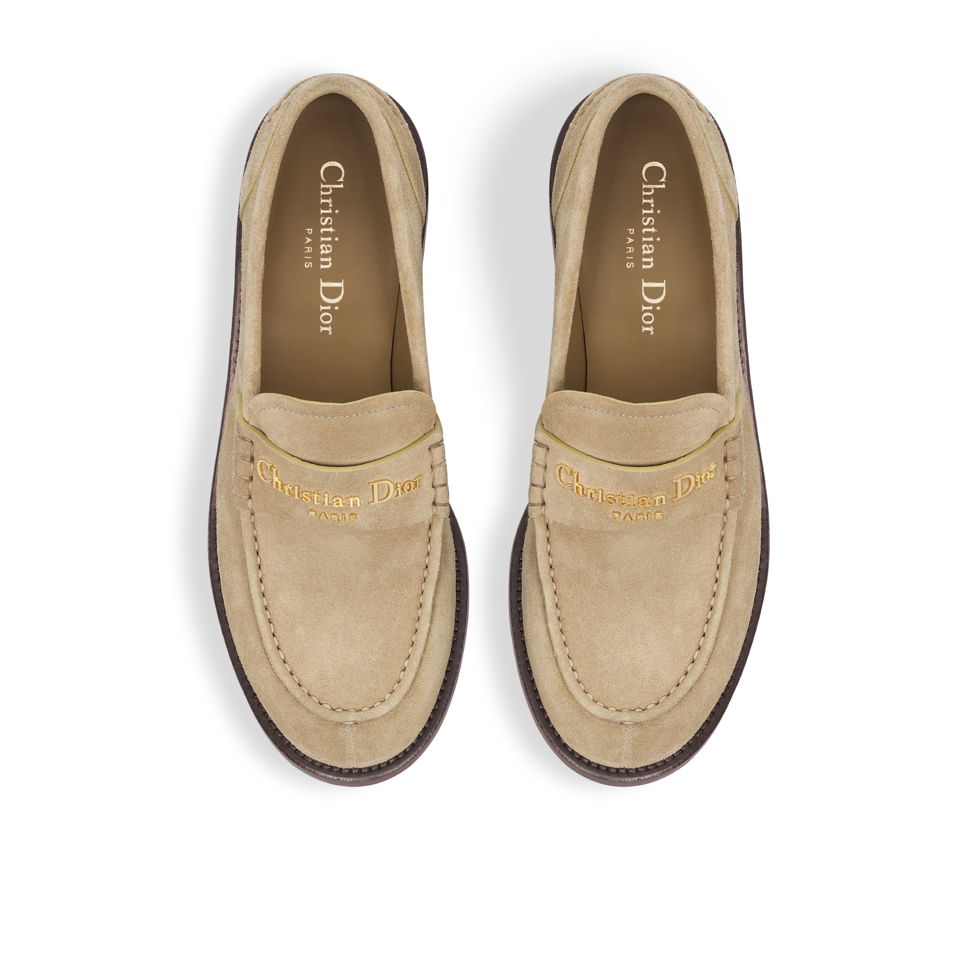 Dior Boy ローファー スエードカーフスキン E06