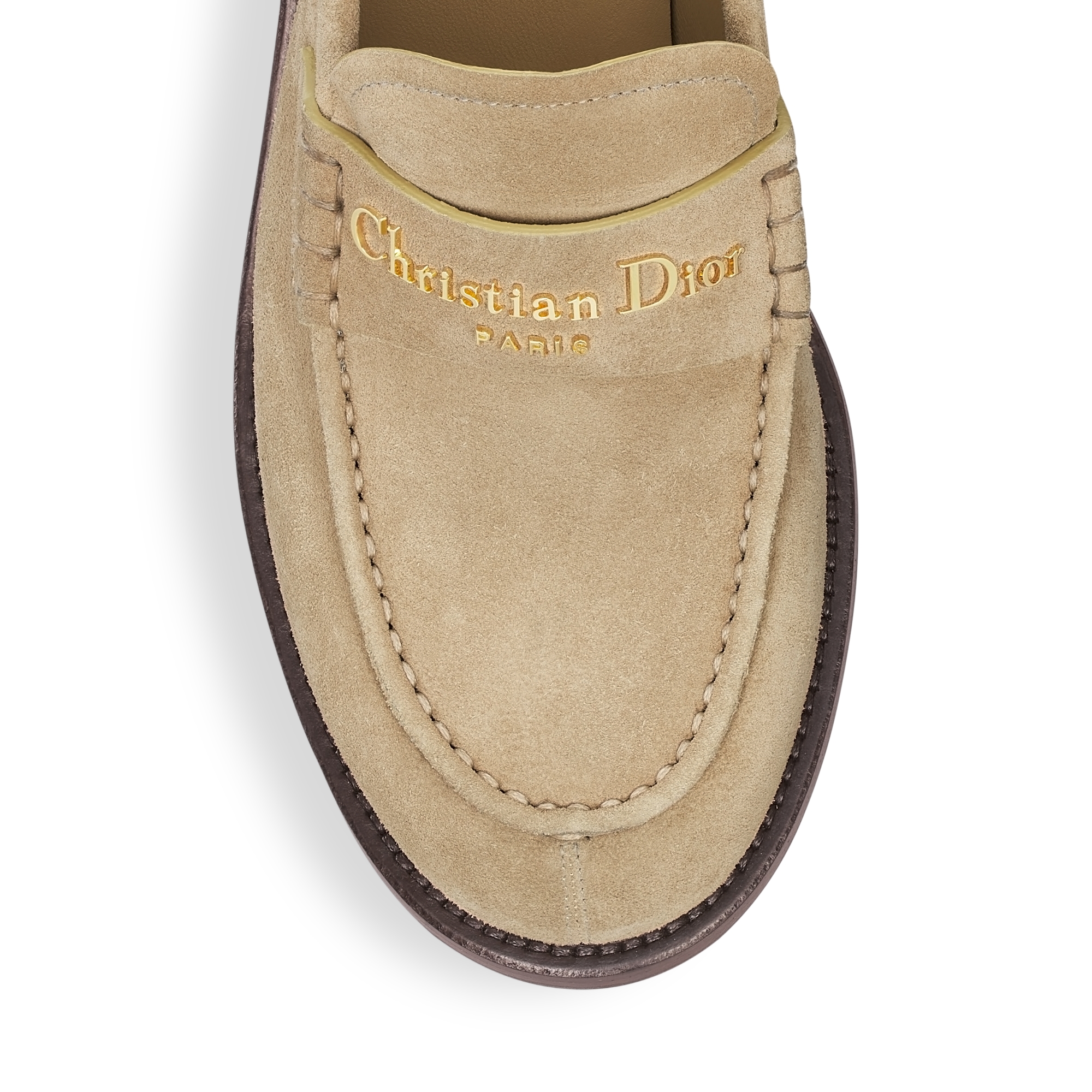 Dior Boy Loafer Rope Beige Suede Calfskin E09