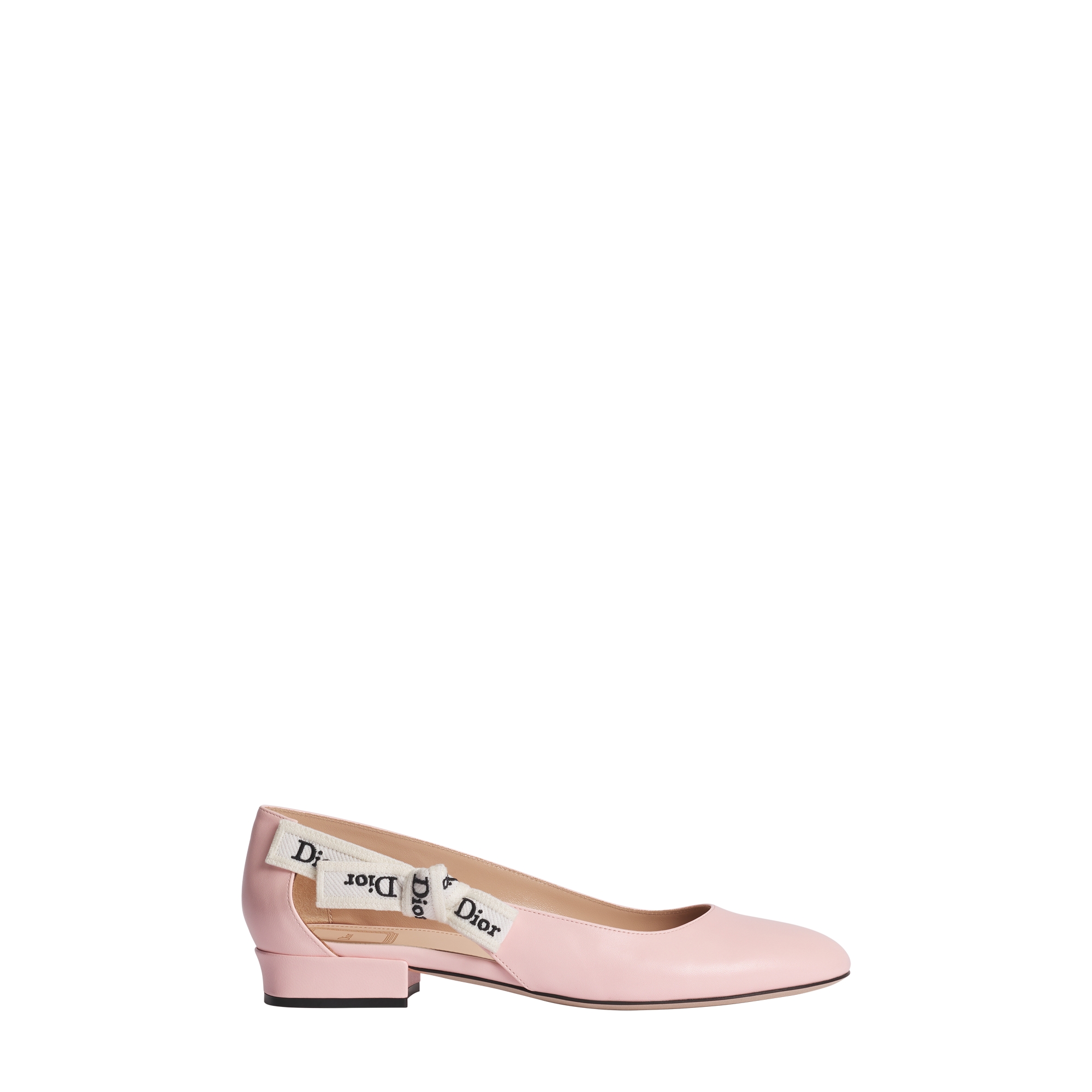 Dior Qixi J'Adior Ballet Flat Soupir Pink Lambskin E02