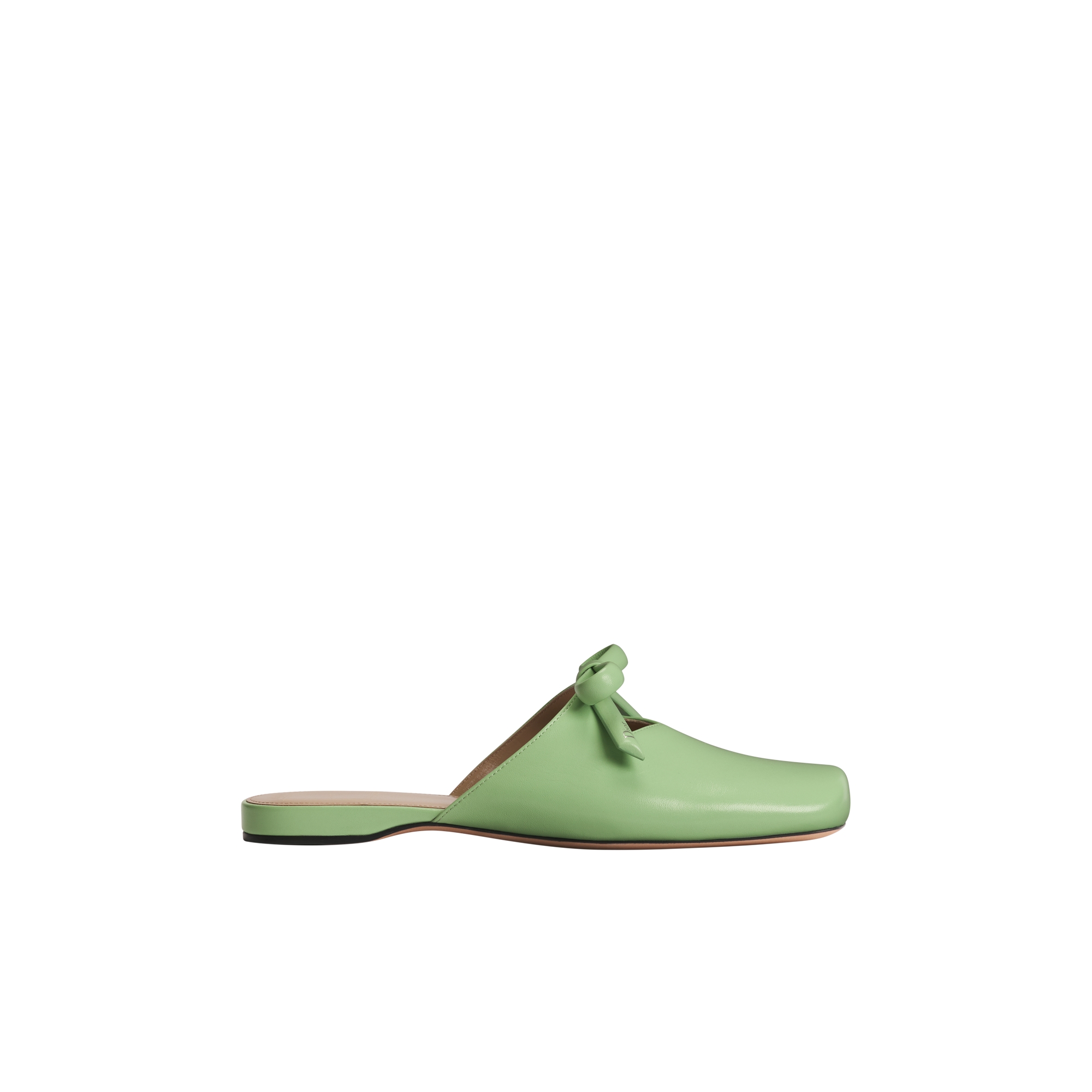 Dior Cœur Mule Black Shiny Lambskin | DIOR
