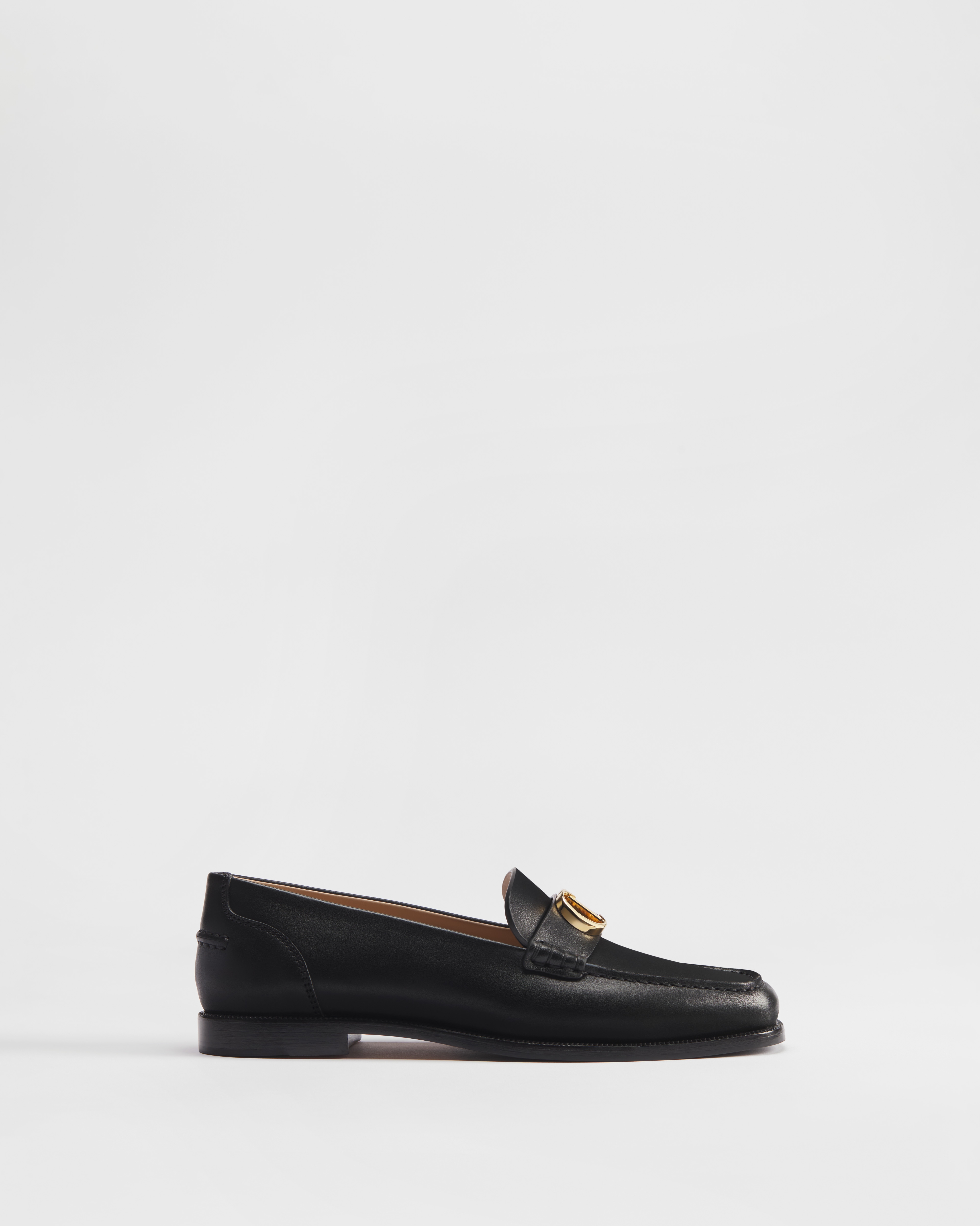 Dior Palais-instapper Zwart kalfsleer E02