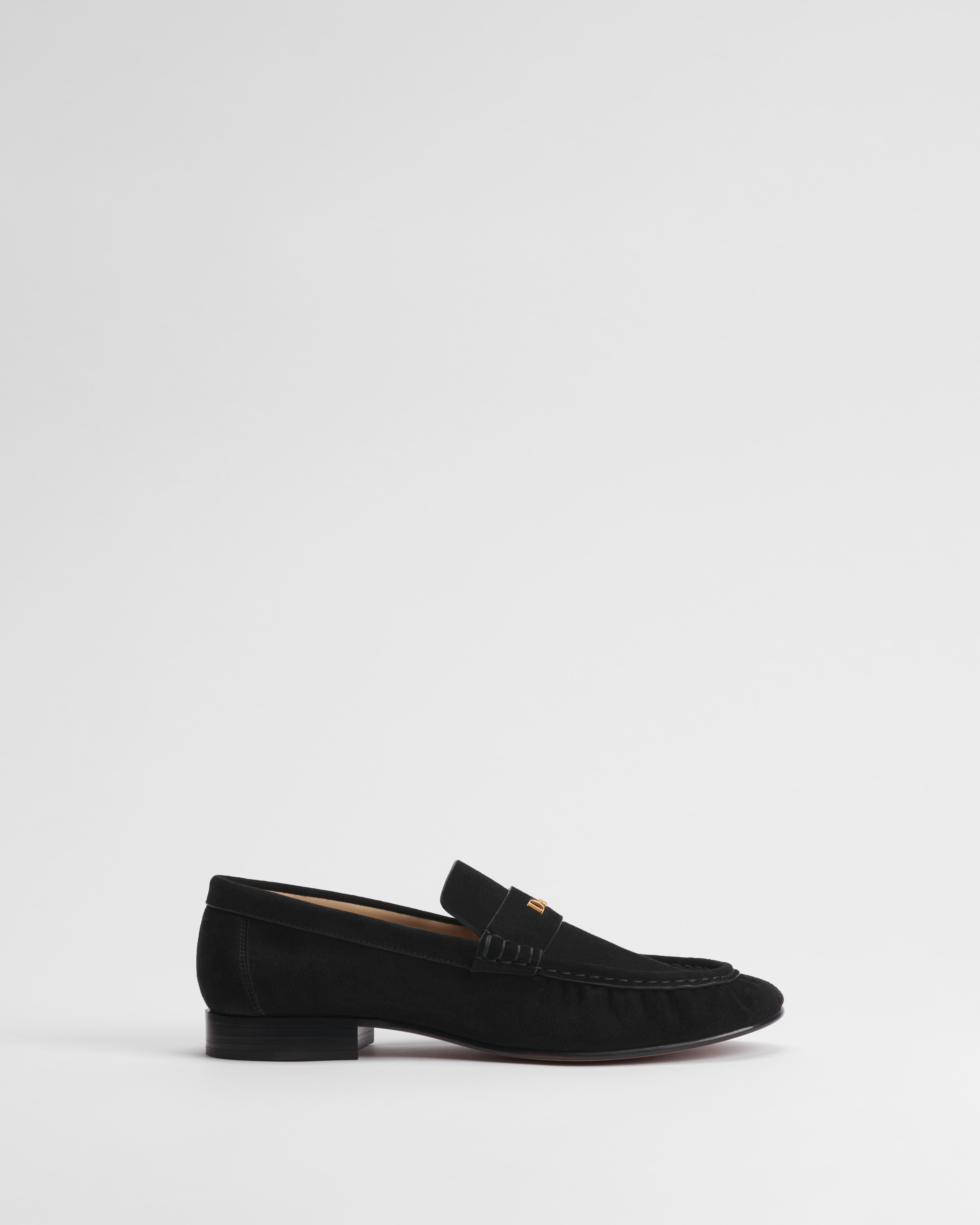 Dior Tailor-instapper Zwart kalfssuède E02