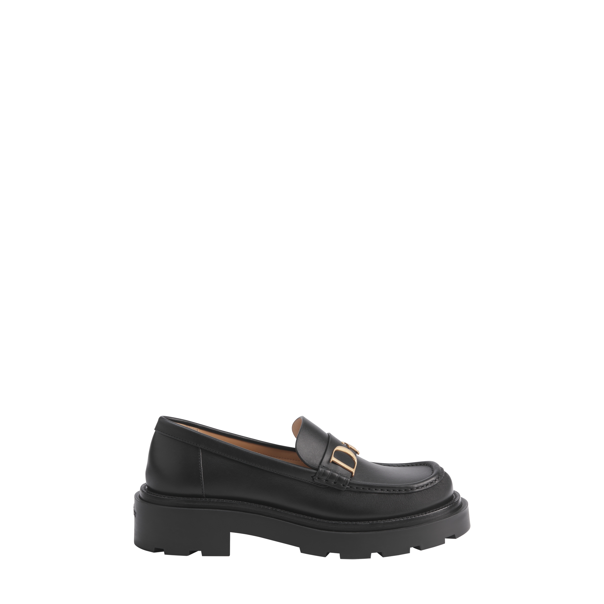 Dior Bolt Loafer Black Calfskin E02