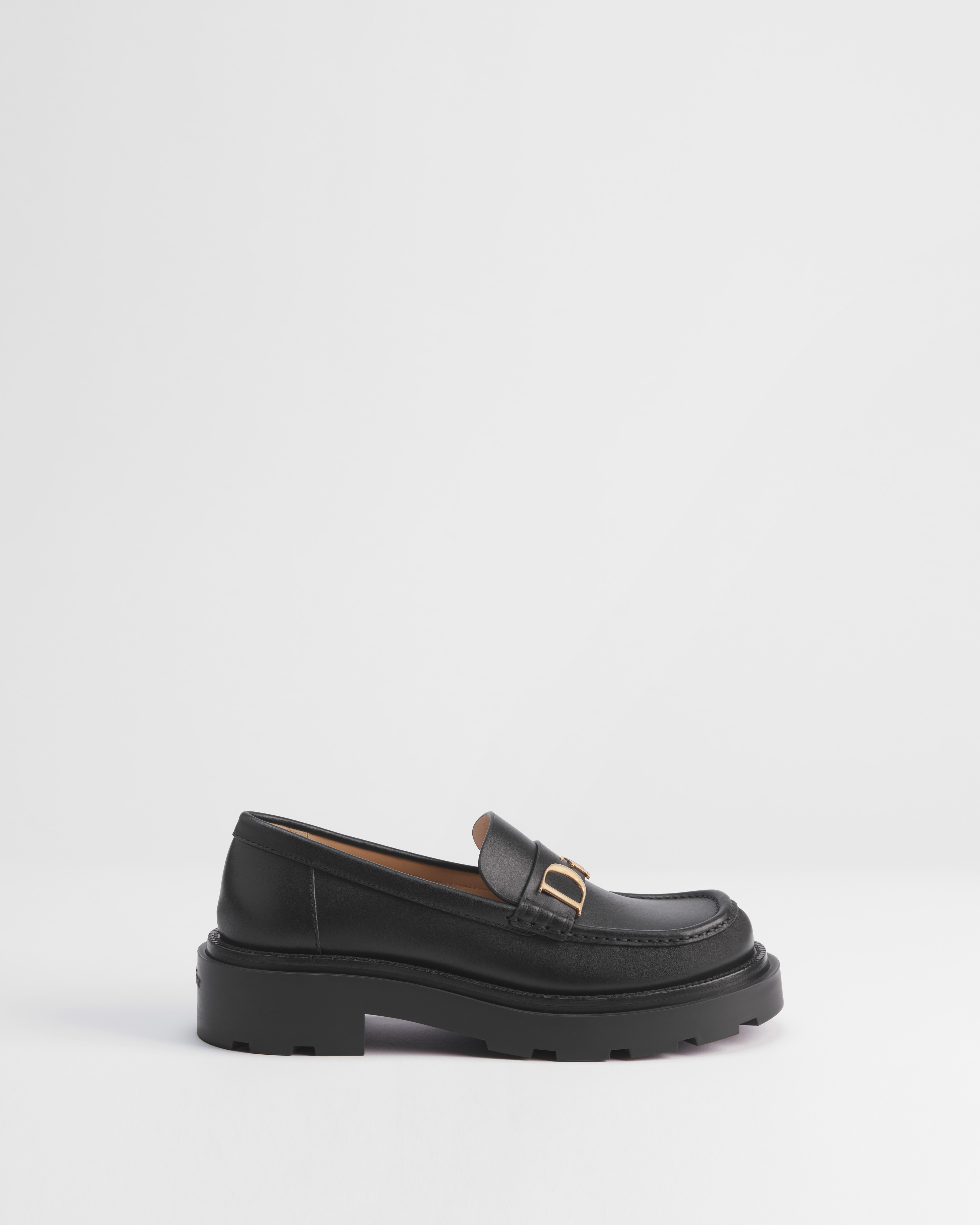 Dior Bolt Loafer Black Calfskin E02