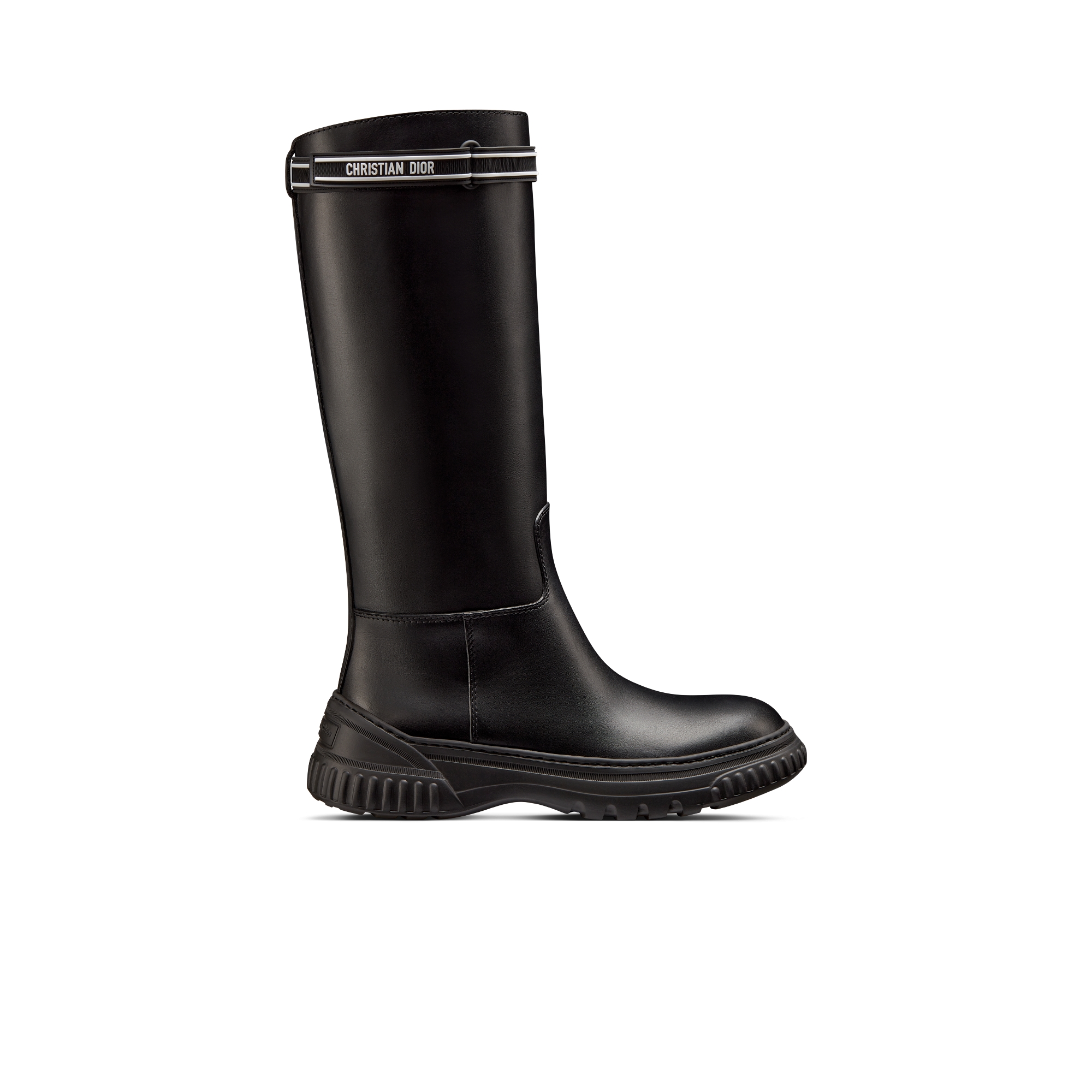 D-Racer Boot Black Calfskin E02