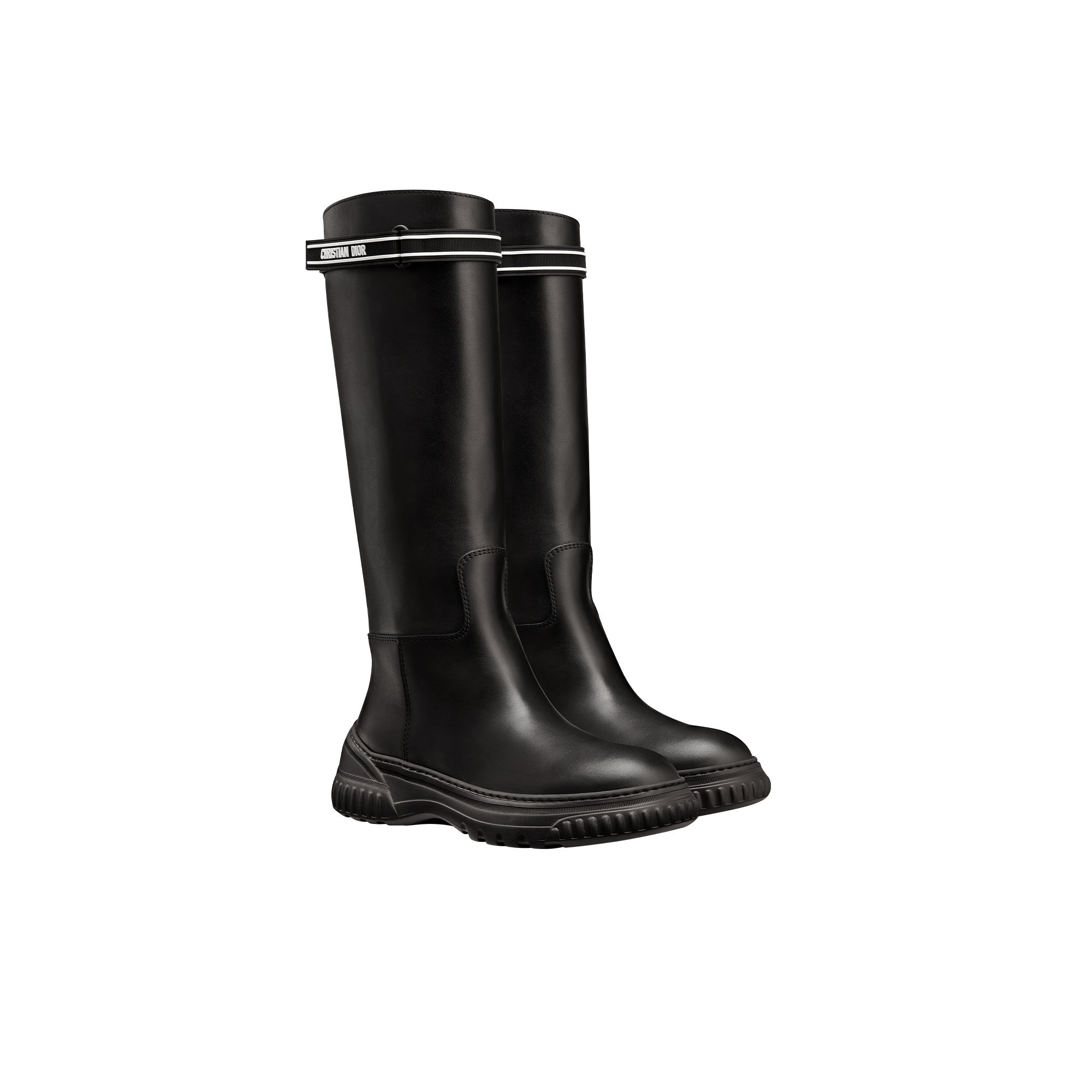 D-Racer Boot Black Calfskin E03