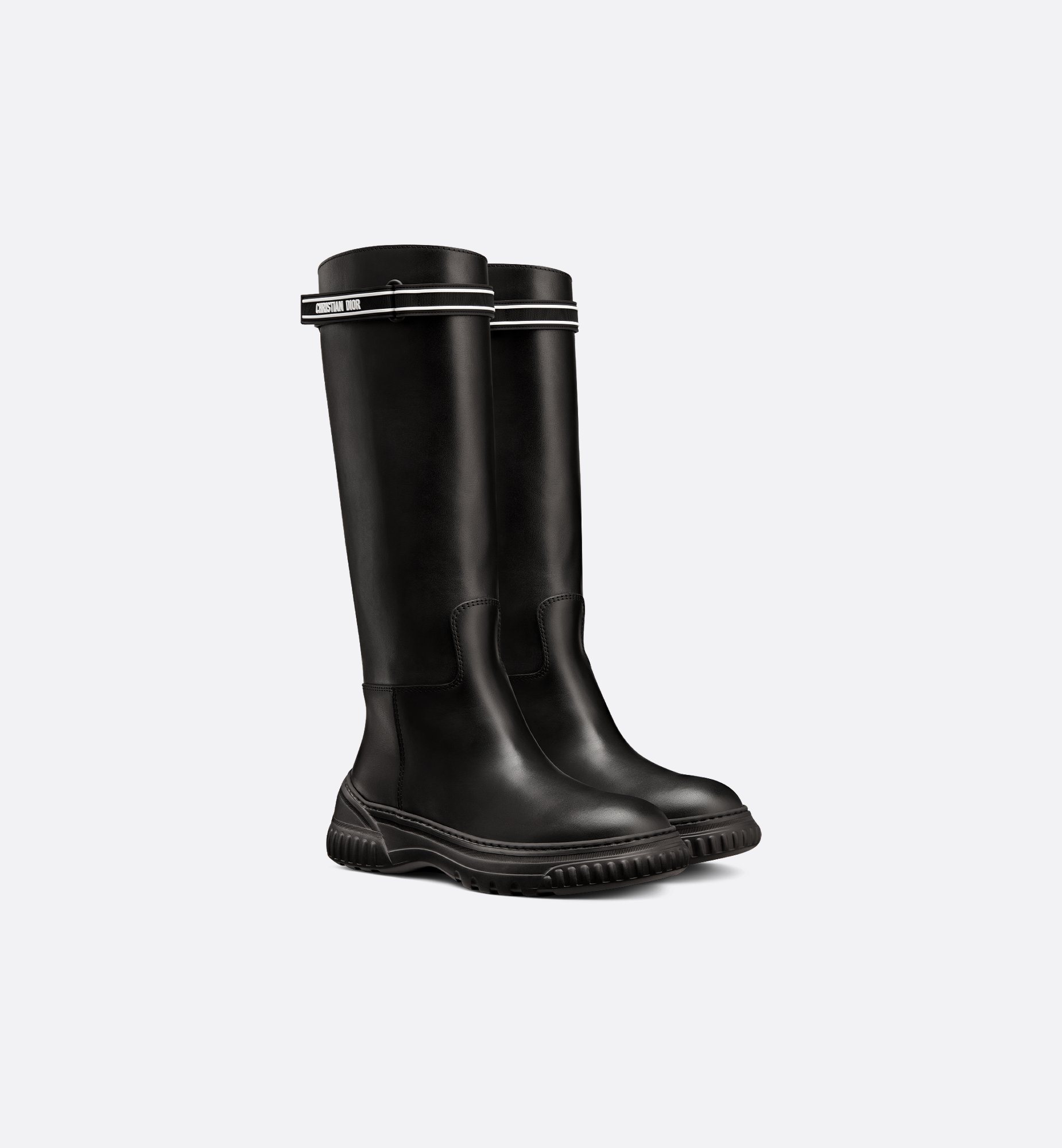 D-Major Boot Taupe and Black Technical Fabric and Black D-Major Boot Taupe and Black Technical Fabric and Black