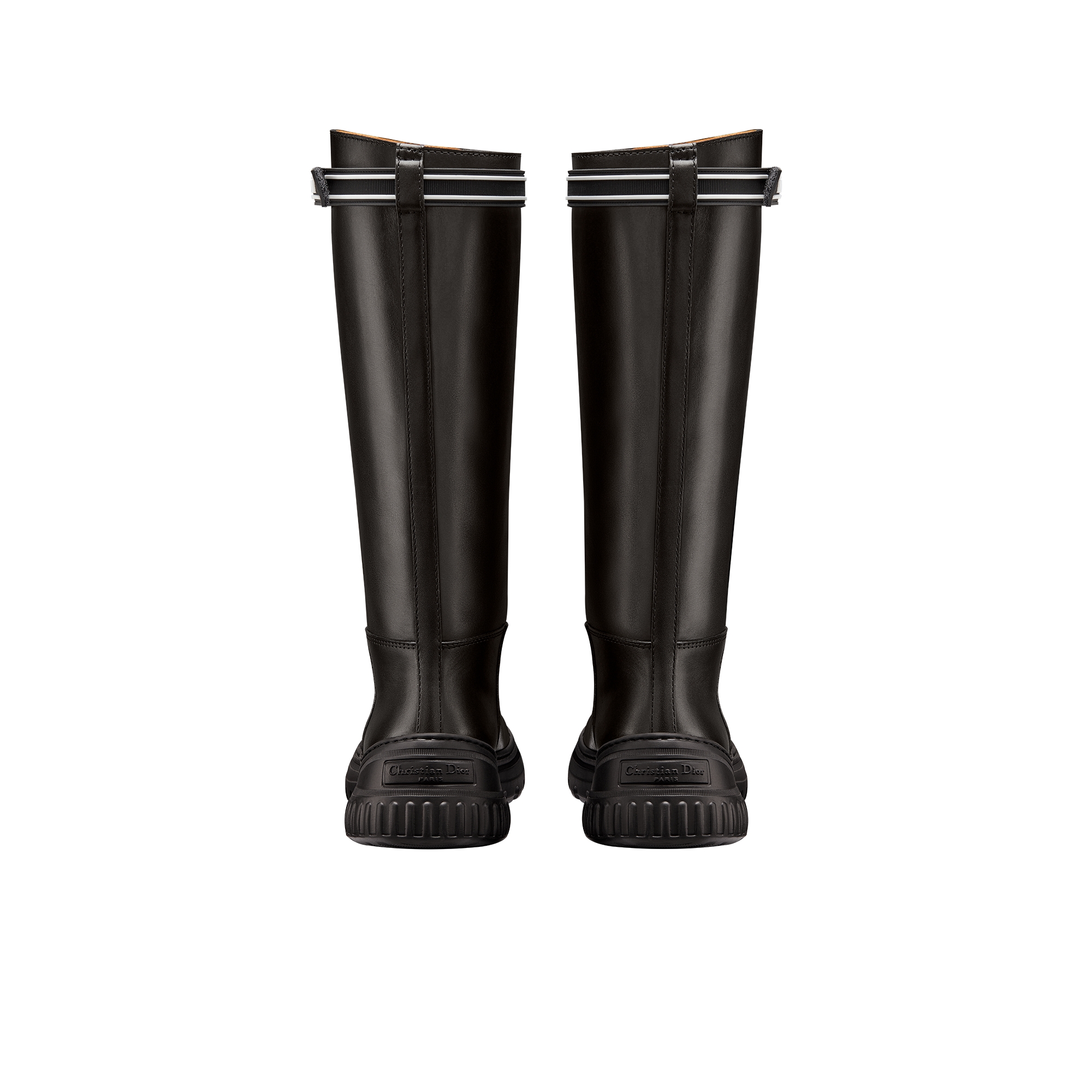 D-Racer Boot Black Calfskin E08