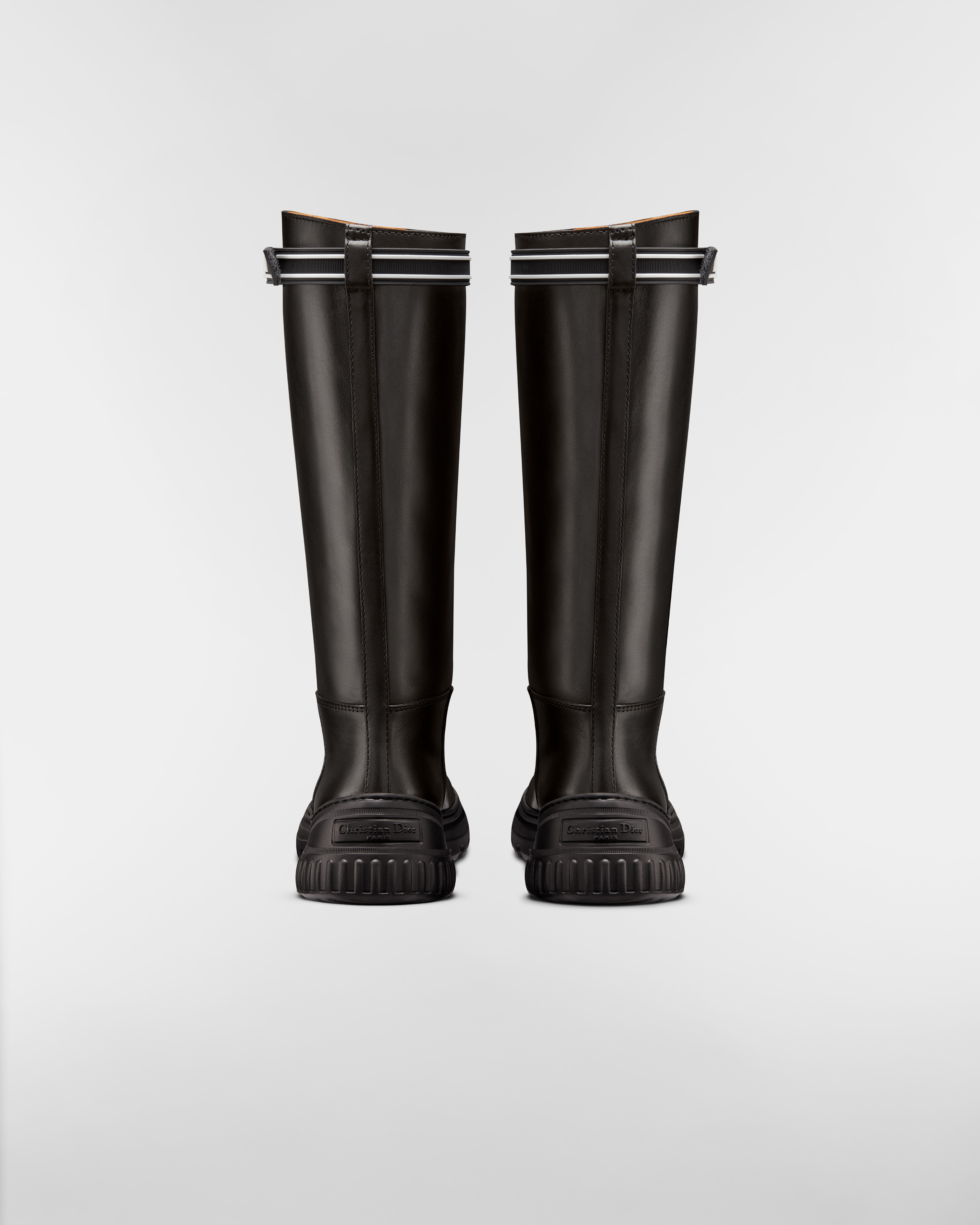 D-Racer Boot Black Calfskin E08