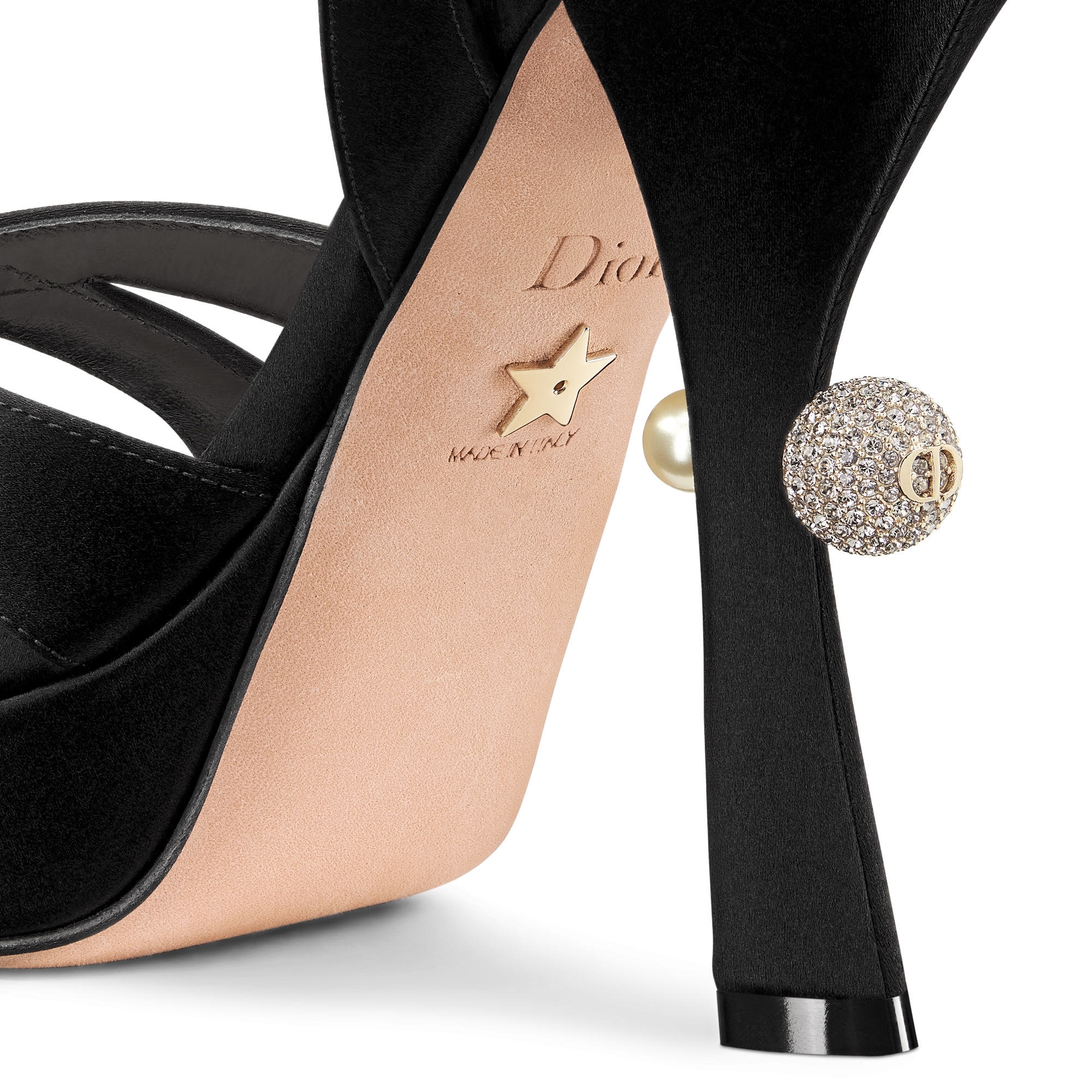 Christian Dior エナメルサンダル ミュール 36½　0119 Christian Dior エナメルサンダル ミュール 36½ 0119 Dior Gem