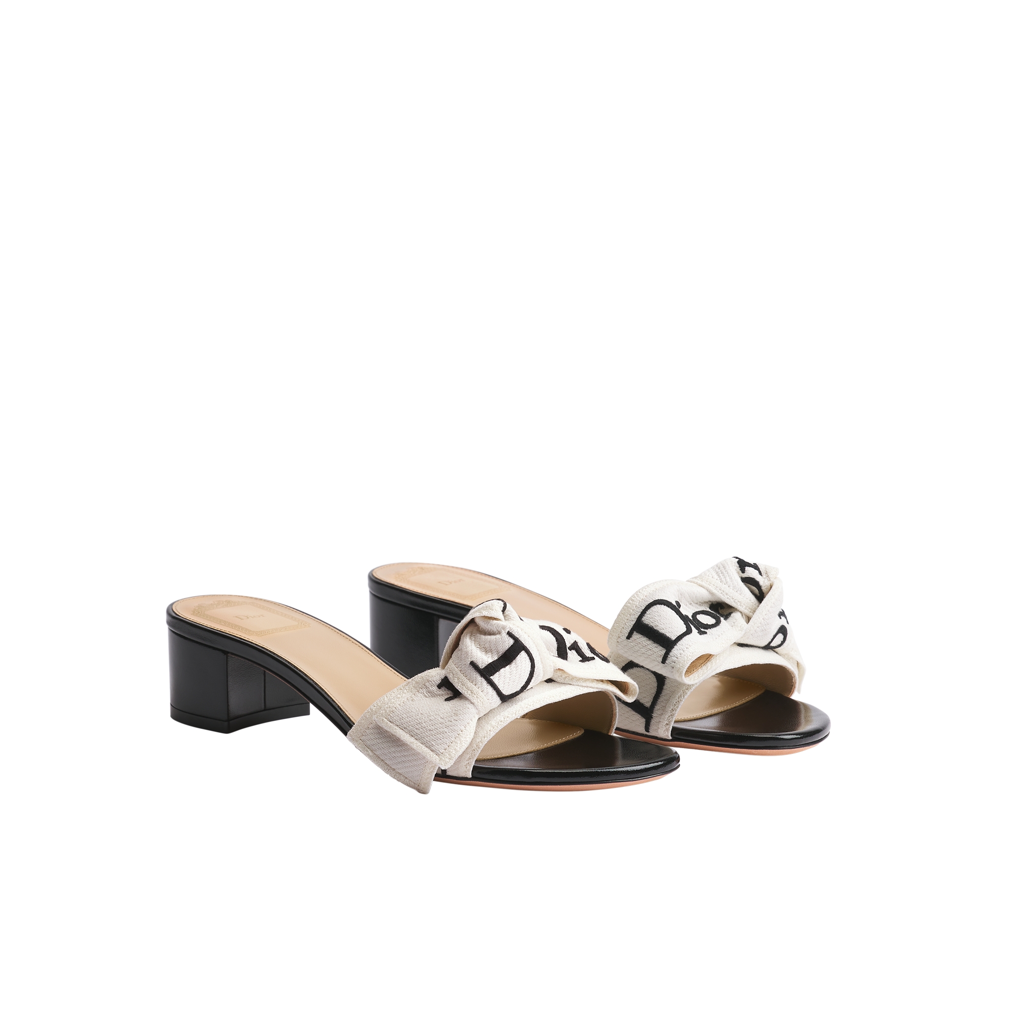  Black Embroidered Cotton