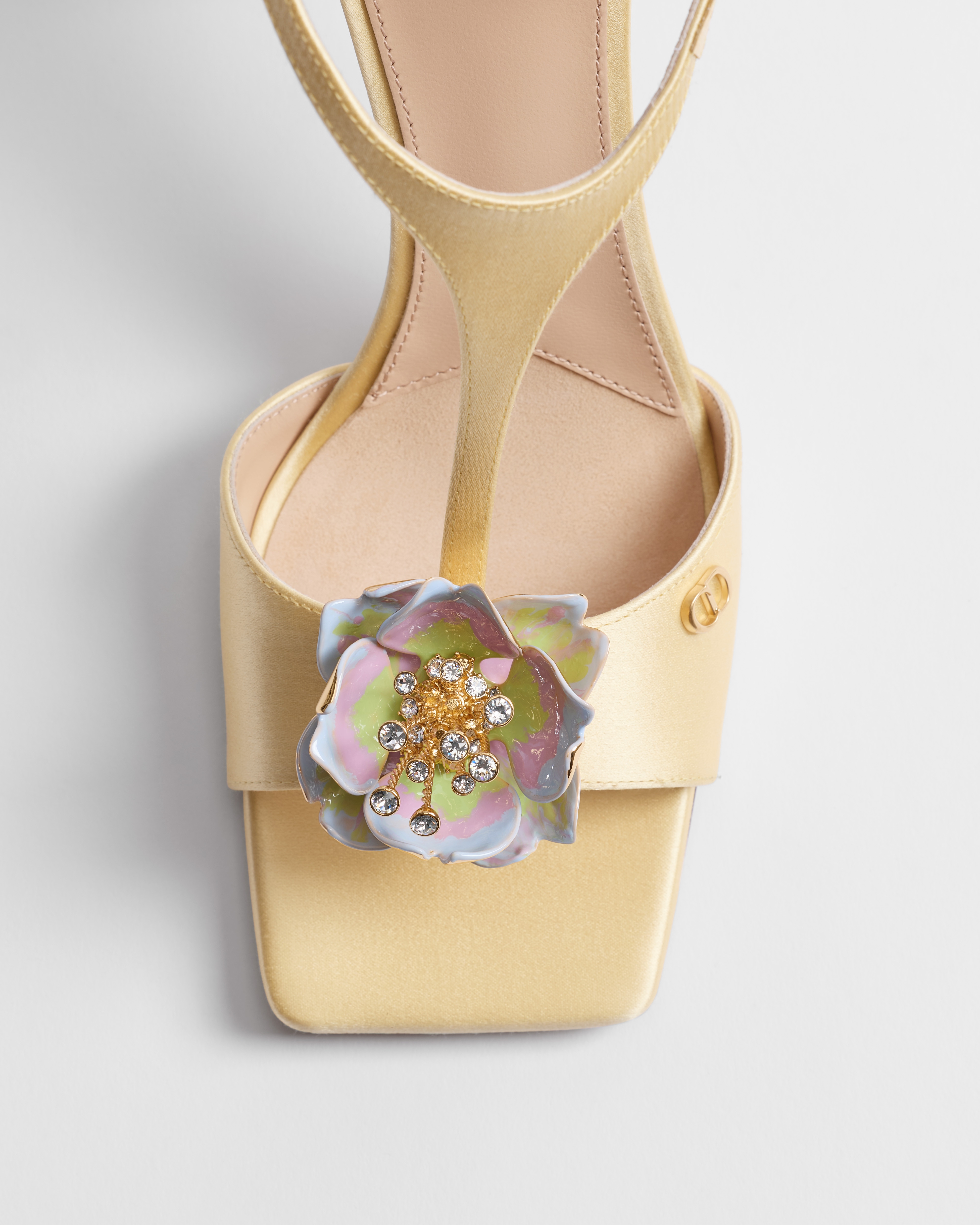 Dior Flora ヒールサンダル